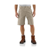 Carhartt Men's Loose Fit Canvas Utility Work Shorts 10 Inch - Tan by Lenny's Shoe & Apparel