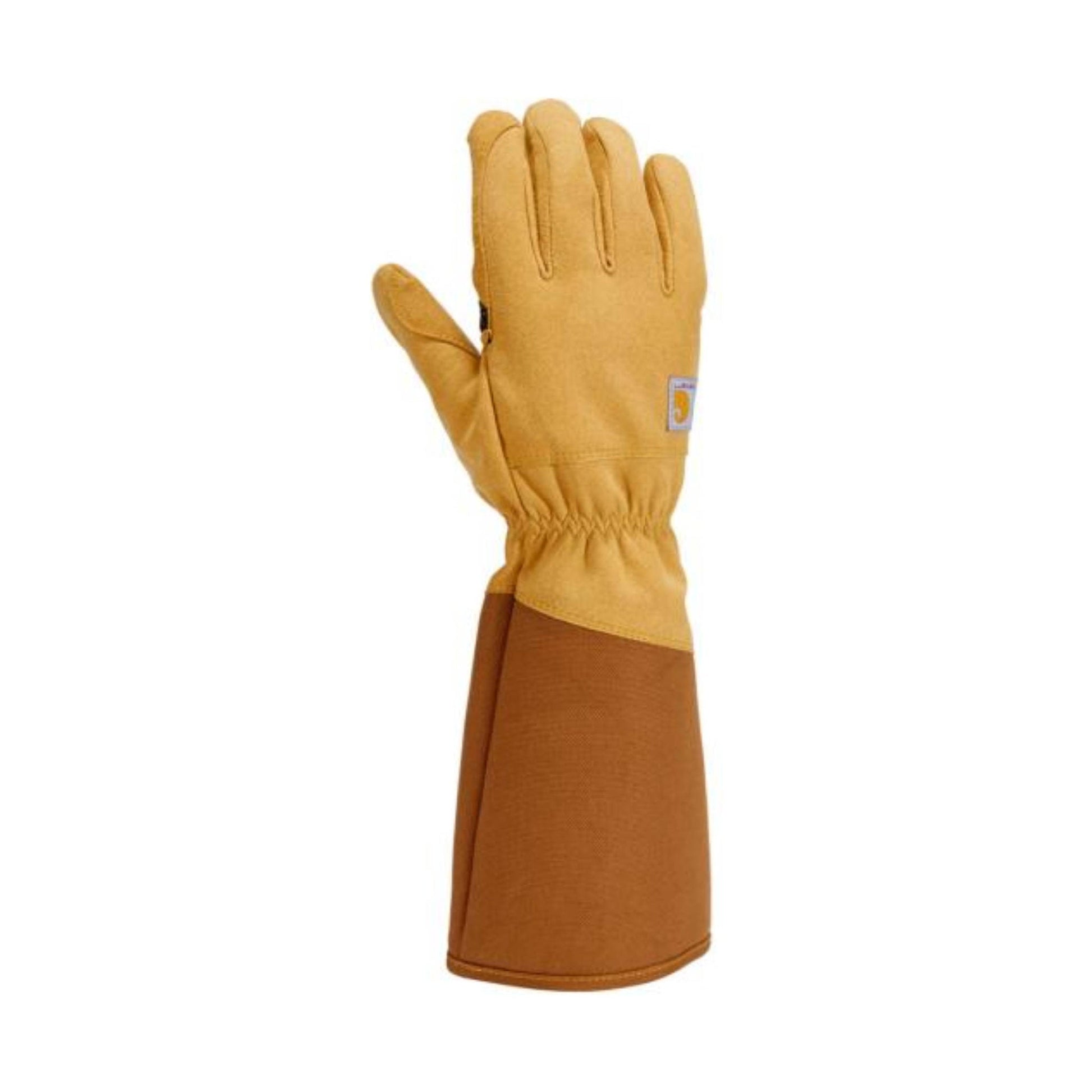Carhartt Men's Extended Gauntlet Gloves - Barley/ Brown by Lenny's Shoe & Apparel