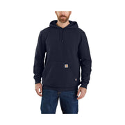 Carhartt Men's Flame Resistant Force Midweight Hooded Sweatshirt - Navy by Lenny's Shoe & Apparel