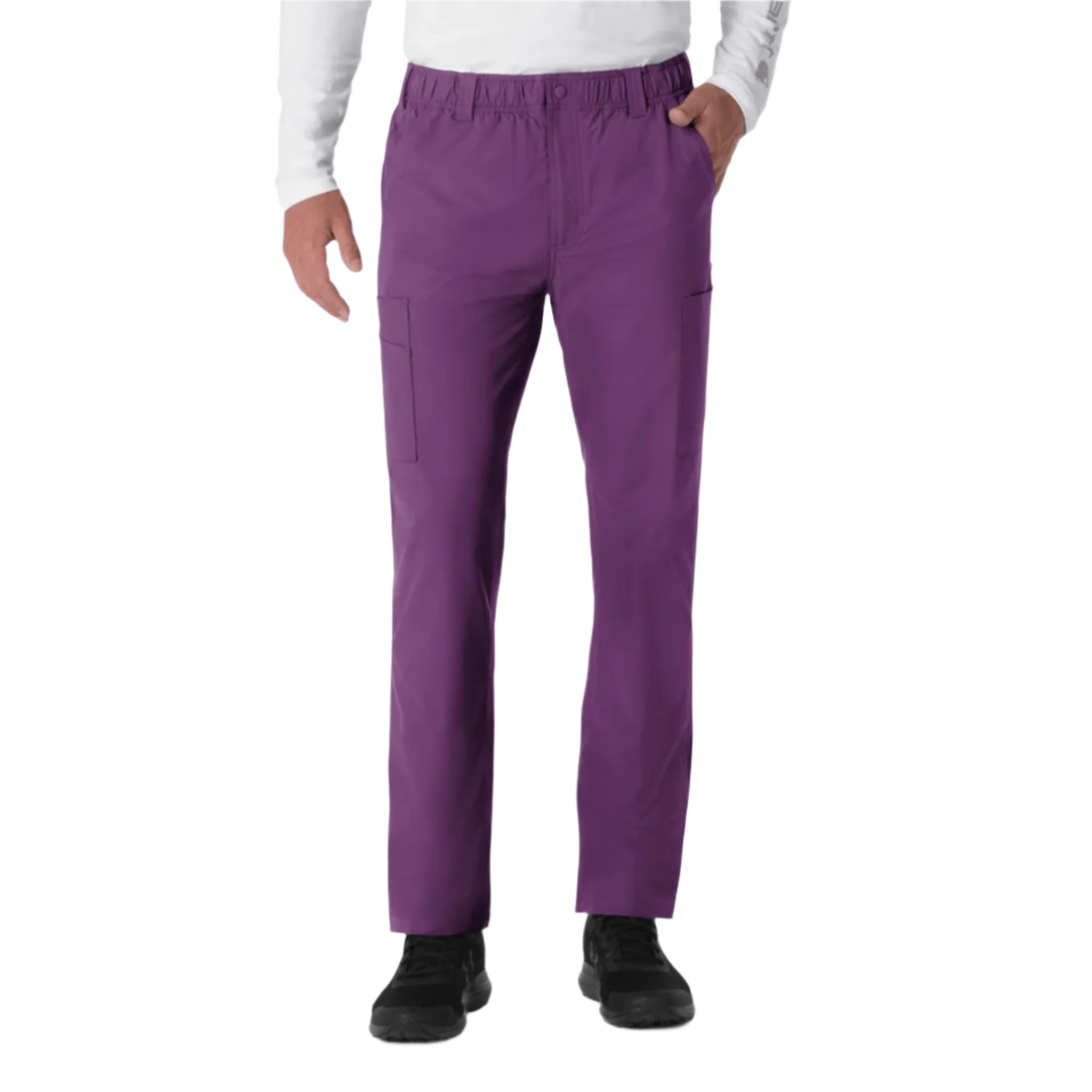 Carhartt Men's Force Essentials Straight Leg Cargo Scrub Pant - Eggplant by Lenny's Shoe & Apparel