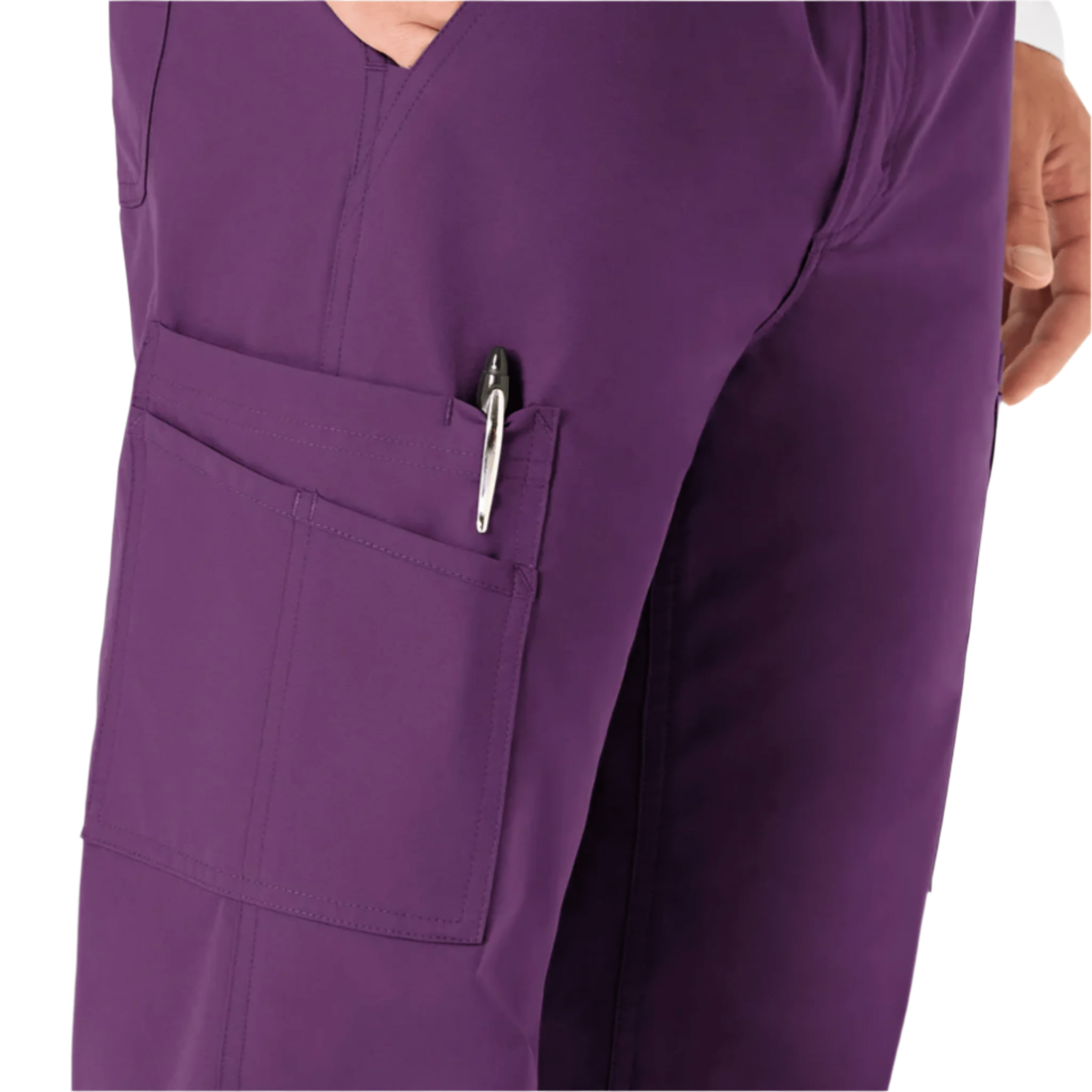 Carhartt Men's Force Essentials Straight Leg Cargo Scrub Pant - Eggplant by Lenny's Shoe & Apparel