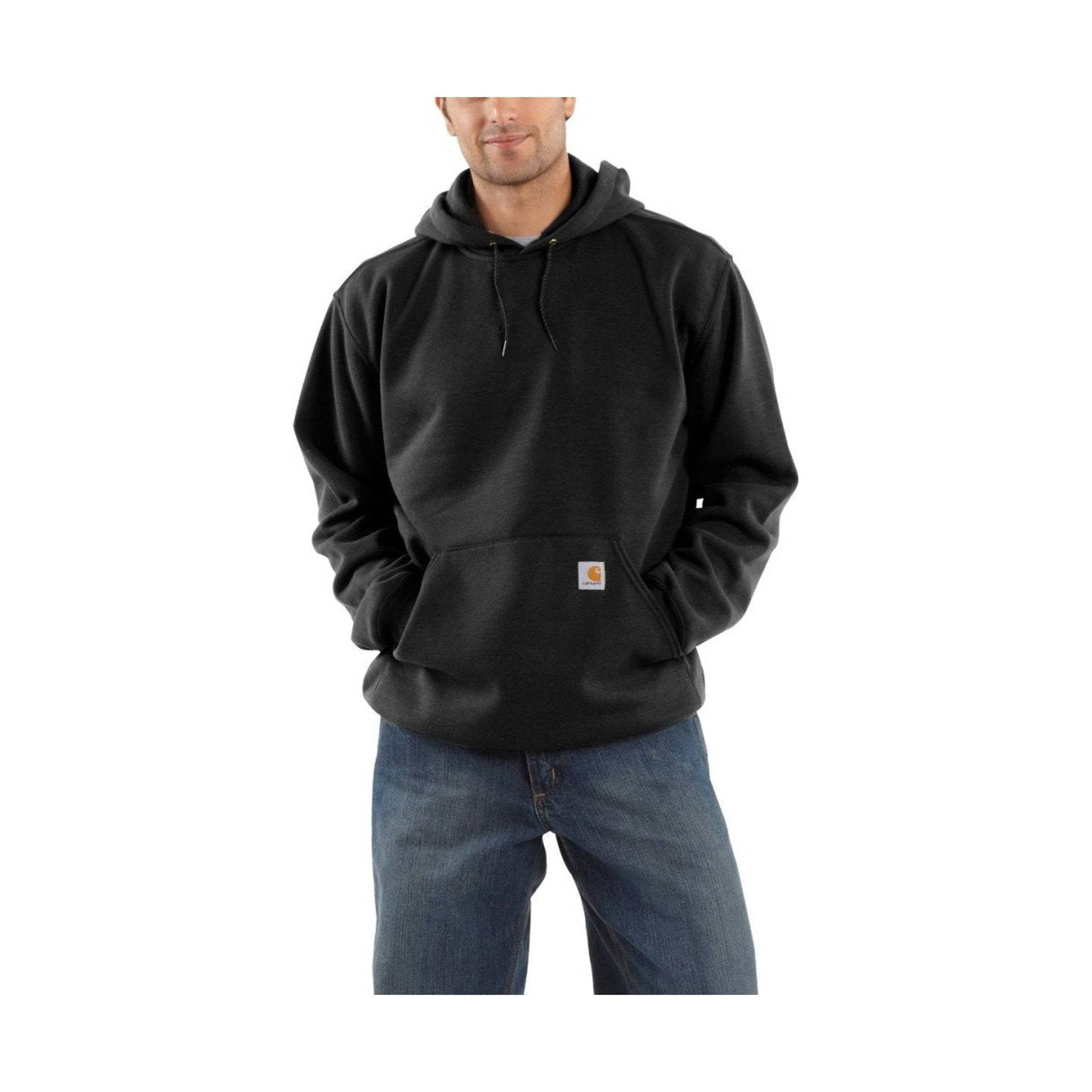 Carhartt Men's Hooded Pullover Midweight Sweatshirt - Black by Lenny's Shoe & Apparel