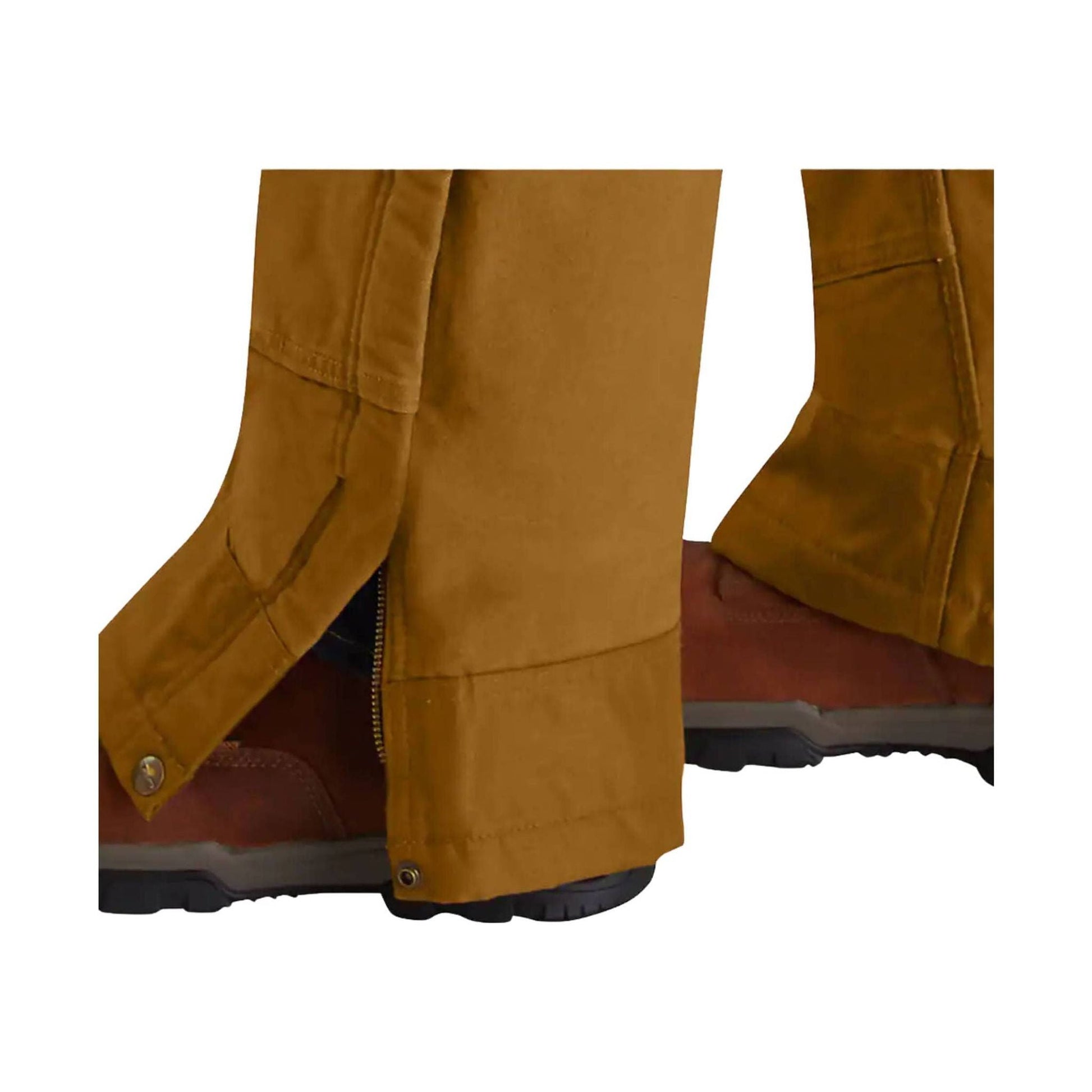 Carhartt Men's Loose Fit Insulated Bib Overall - Carhartt Brown by Lenny's Shoe & Apparel