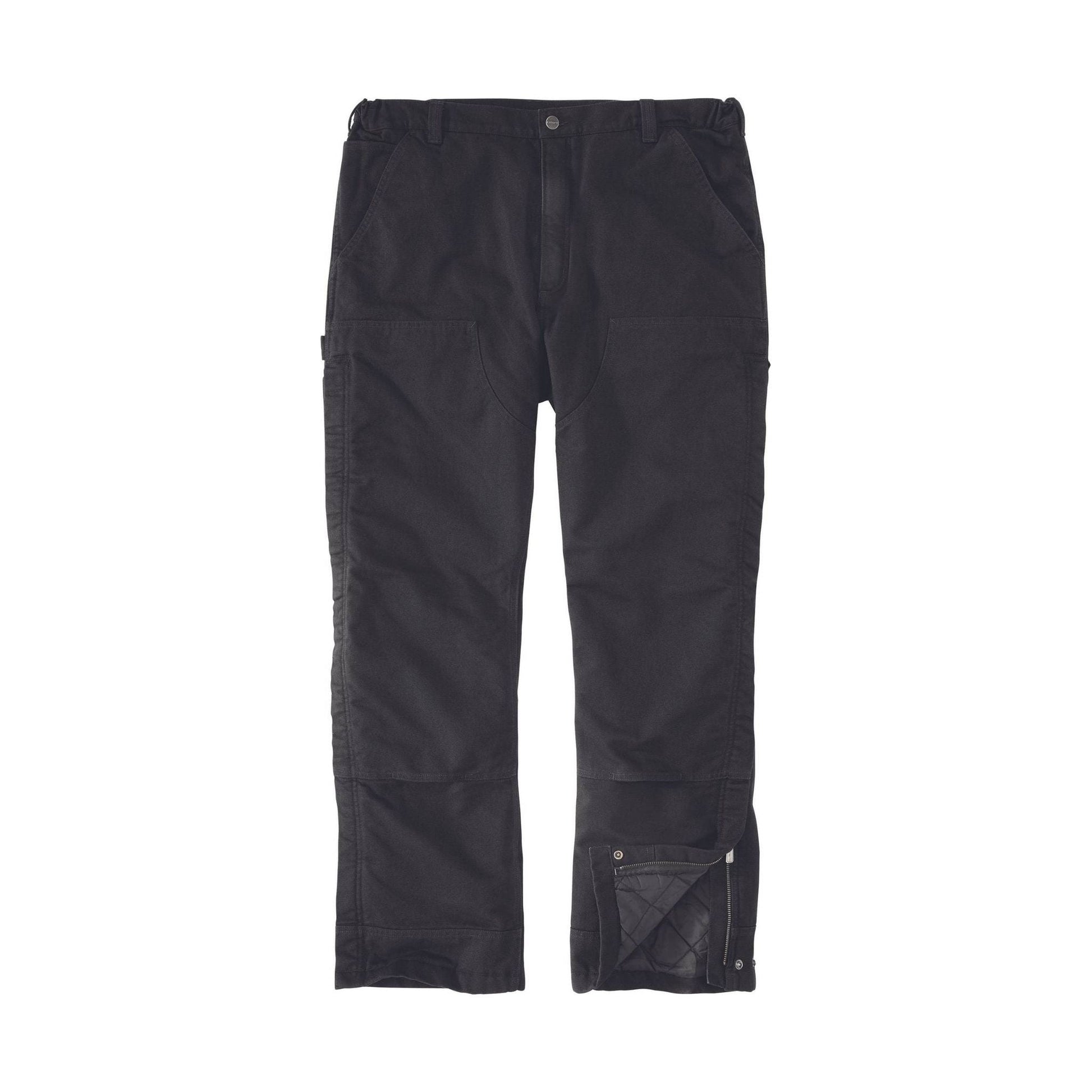 Carhartt Men's Loose Fit Washed Duck Insulated Pant - Black by Lenny's Shoe & Apparel