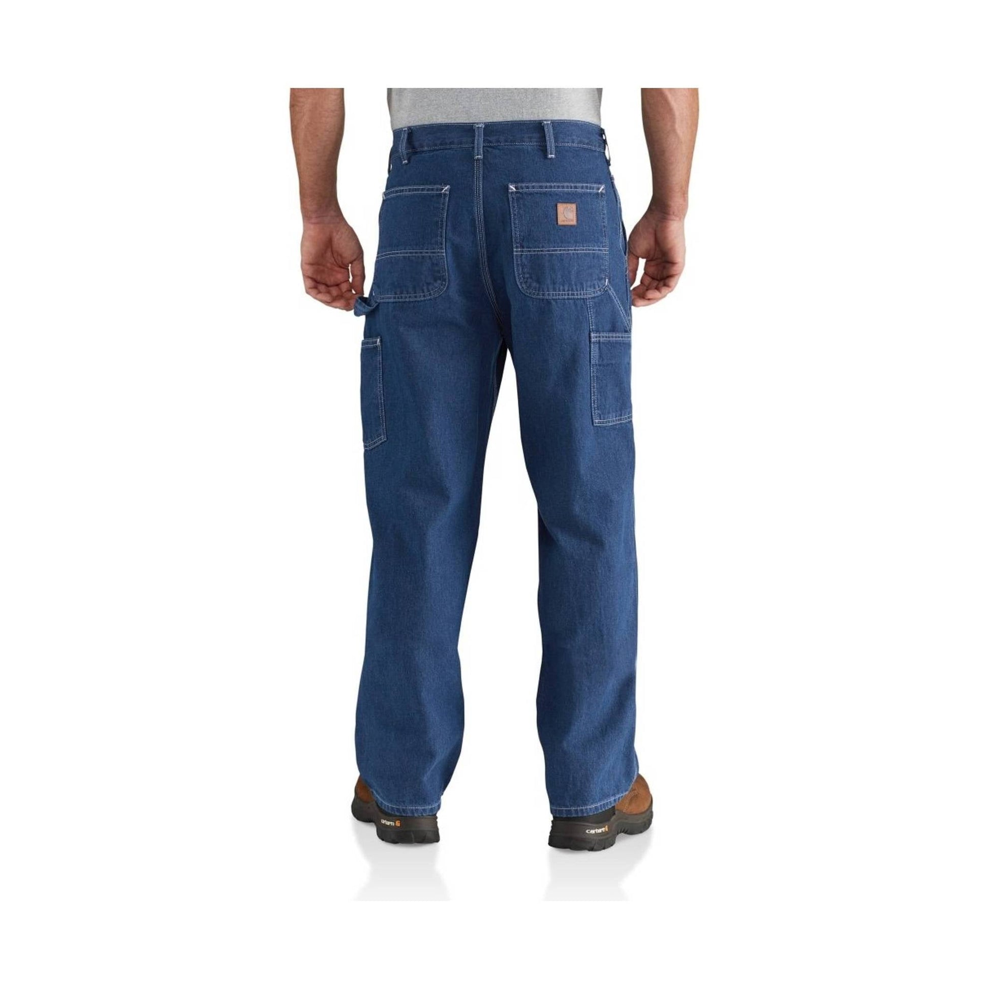 Carhartt Men's Loose/Original Fit Washed Work Dungaree - Darkstone by Lenny's Shoe & Apparel