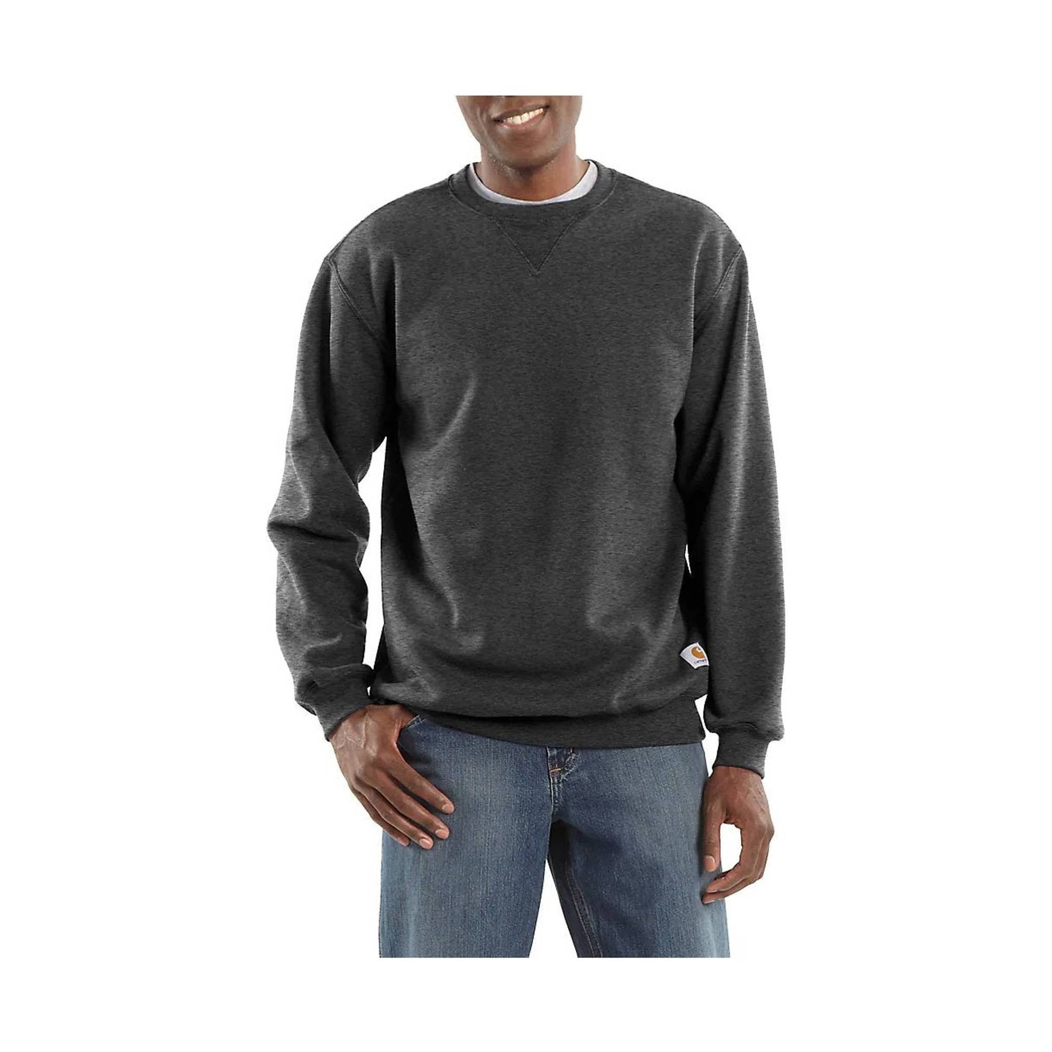 Carhartt Men's Midweight Crewneck Sweatshirt - Carbon Heather by Lenny's Shoe & Apparel