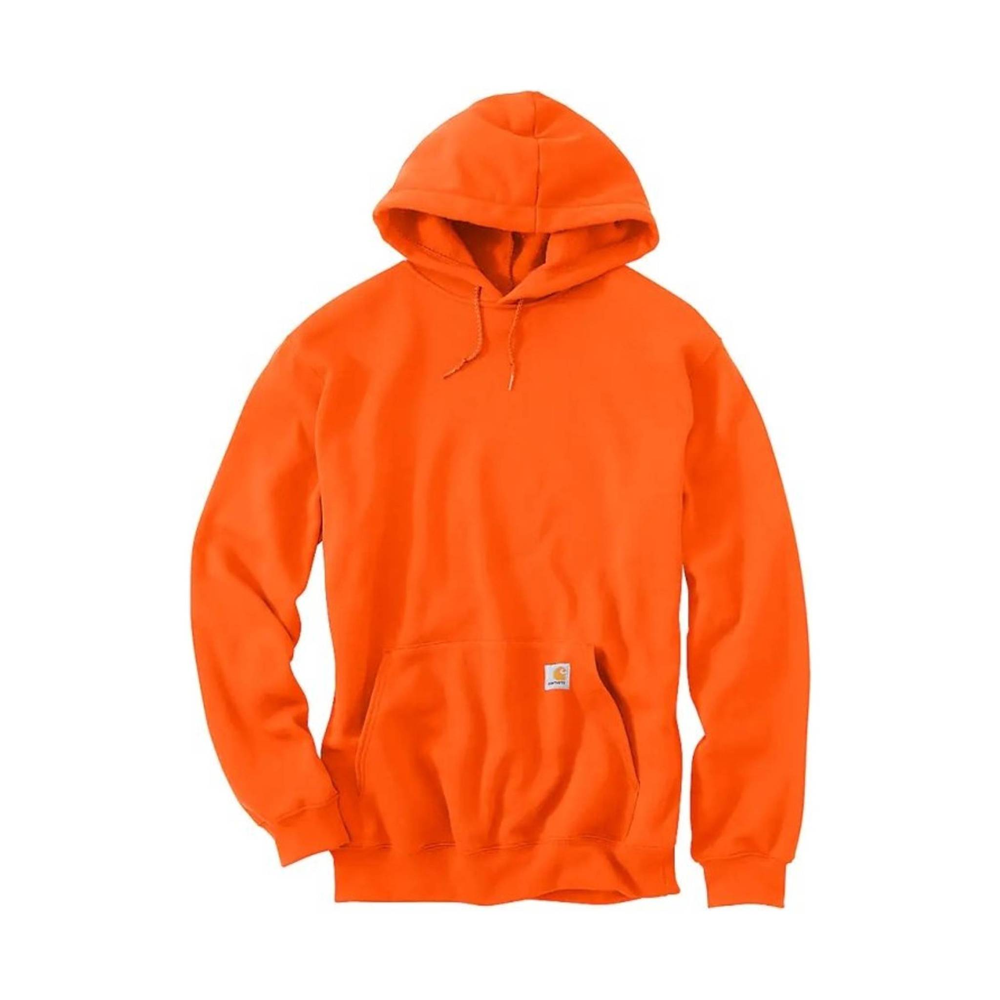 Carhartt Men's Midweight Hooded Sweatshirt - Bright Orange by Lenny's Shoe & Apparel