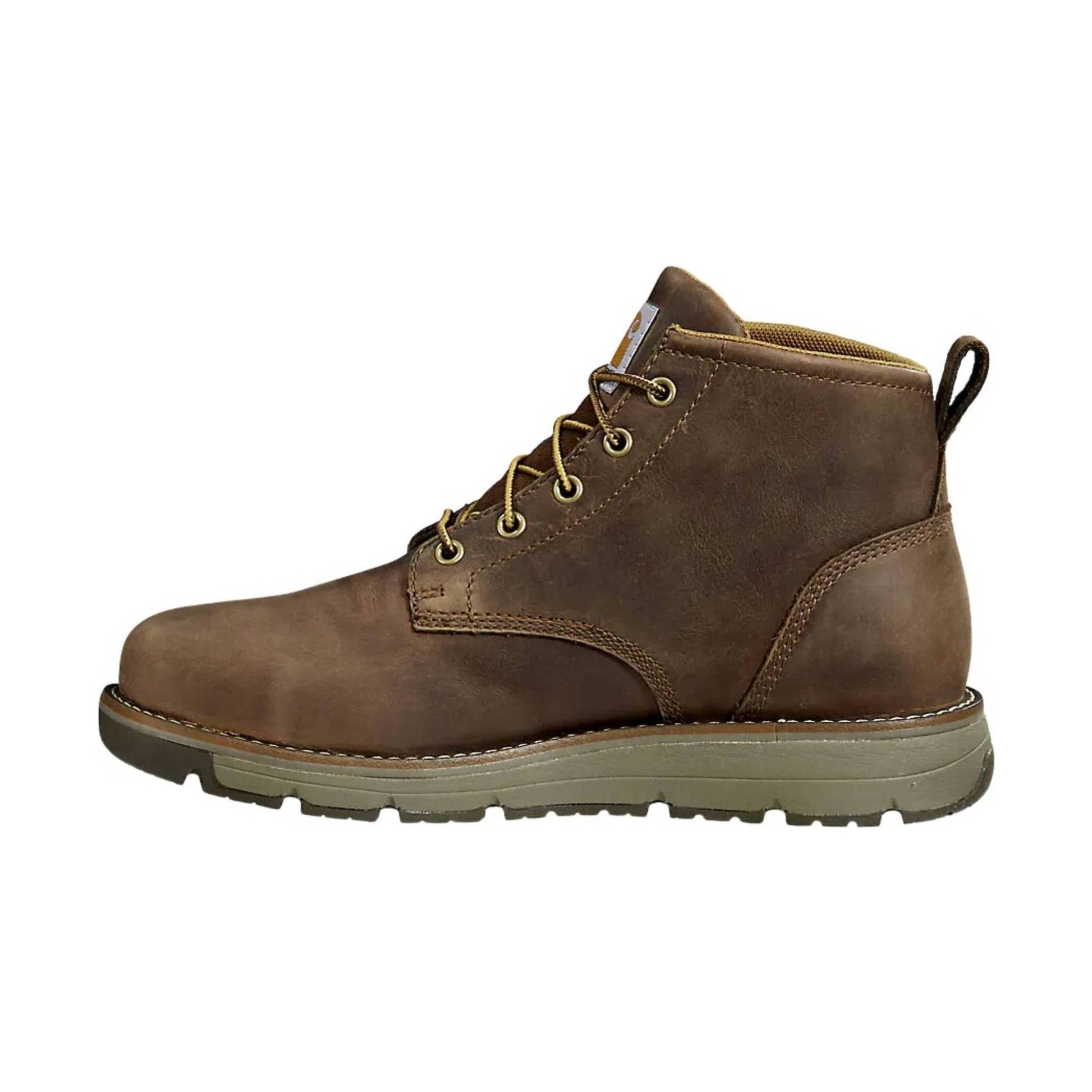 Carhartt Men's Millbrook Waterproof Wedge Steel Toe Work Boot - Brown by Lenny's Shoe & Apparel