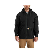 Carhartt Men's Rain Defender Midweight Thermal Lined Sweatshirt - Black by Lenny's Shoe & Apparel