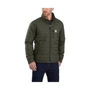 Carhartt Men's Rain Defender® Relaxed Fit Lightweight Insulated Jacket - Moss by Lenny's Shoe & Apparel
