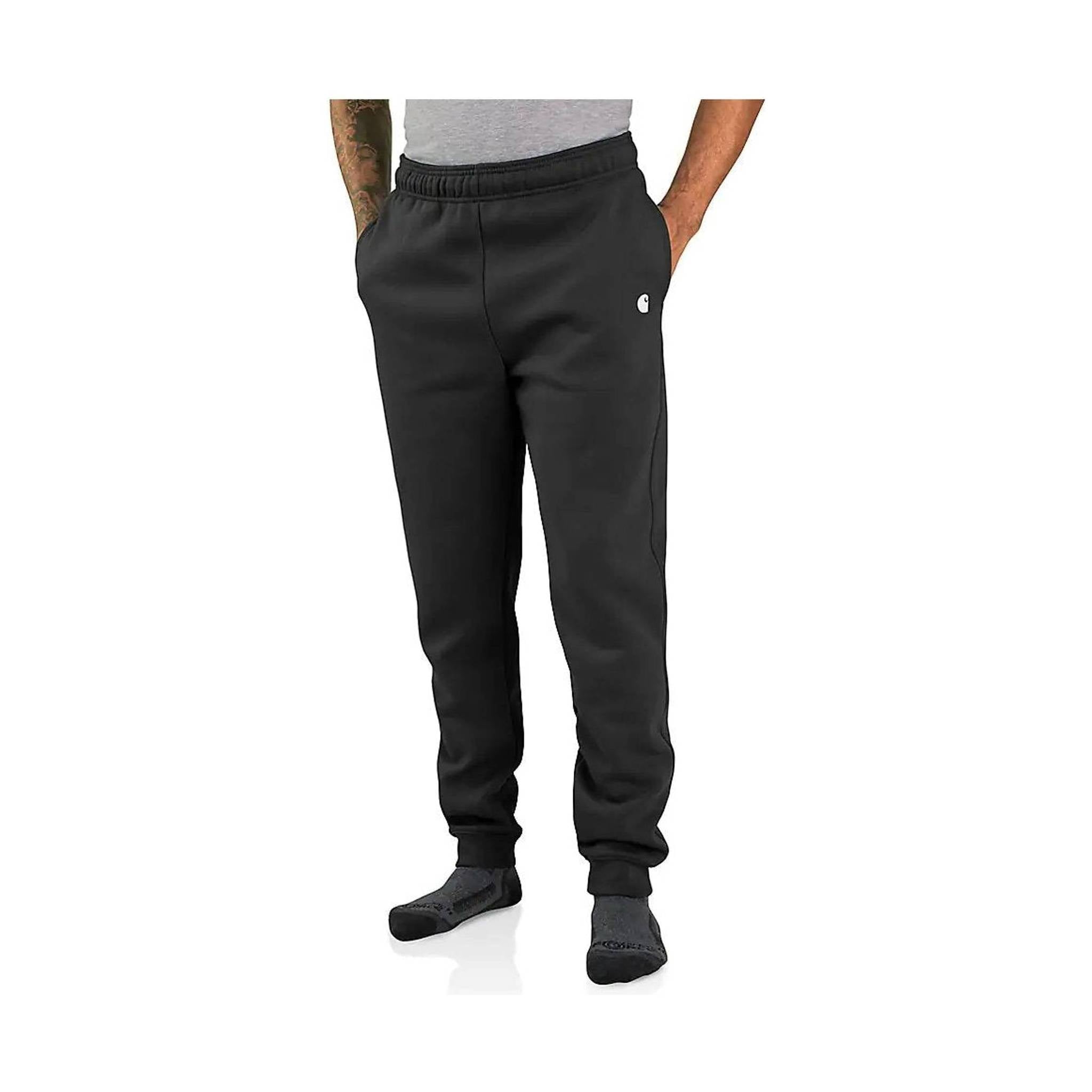 Carhartt Men's Loose Fit Midweight Tapered Sweatpants - Black by Lenny's Shoe & Apparel