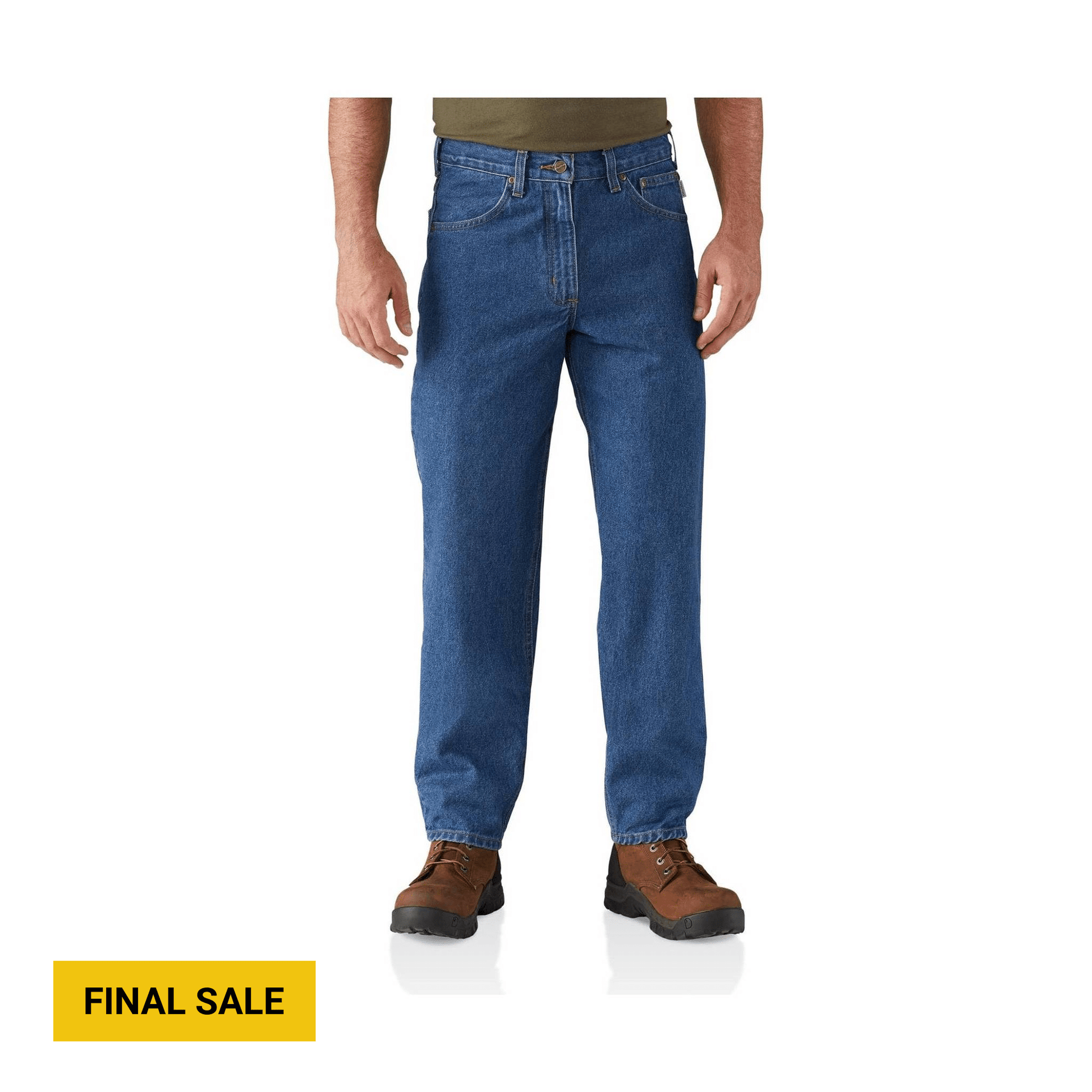 Carhartt Men's Relaxed Fit Tapered Leg Jean - Darkstone by Lenny's Shoe & Apparel