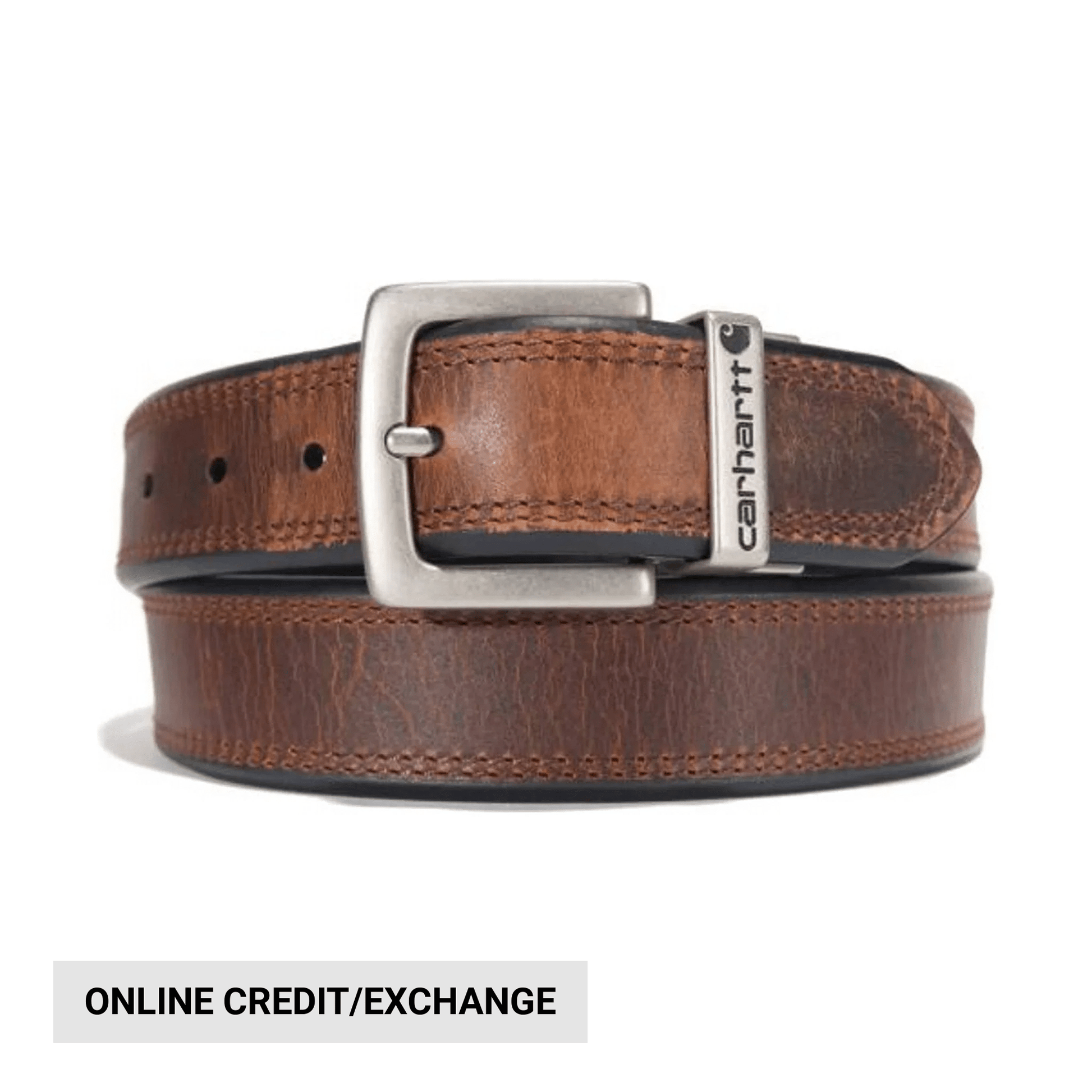Carhartt Men's Reversible Belt - Brown Black by Lenny's Shoe & Apparel