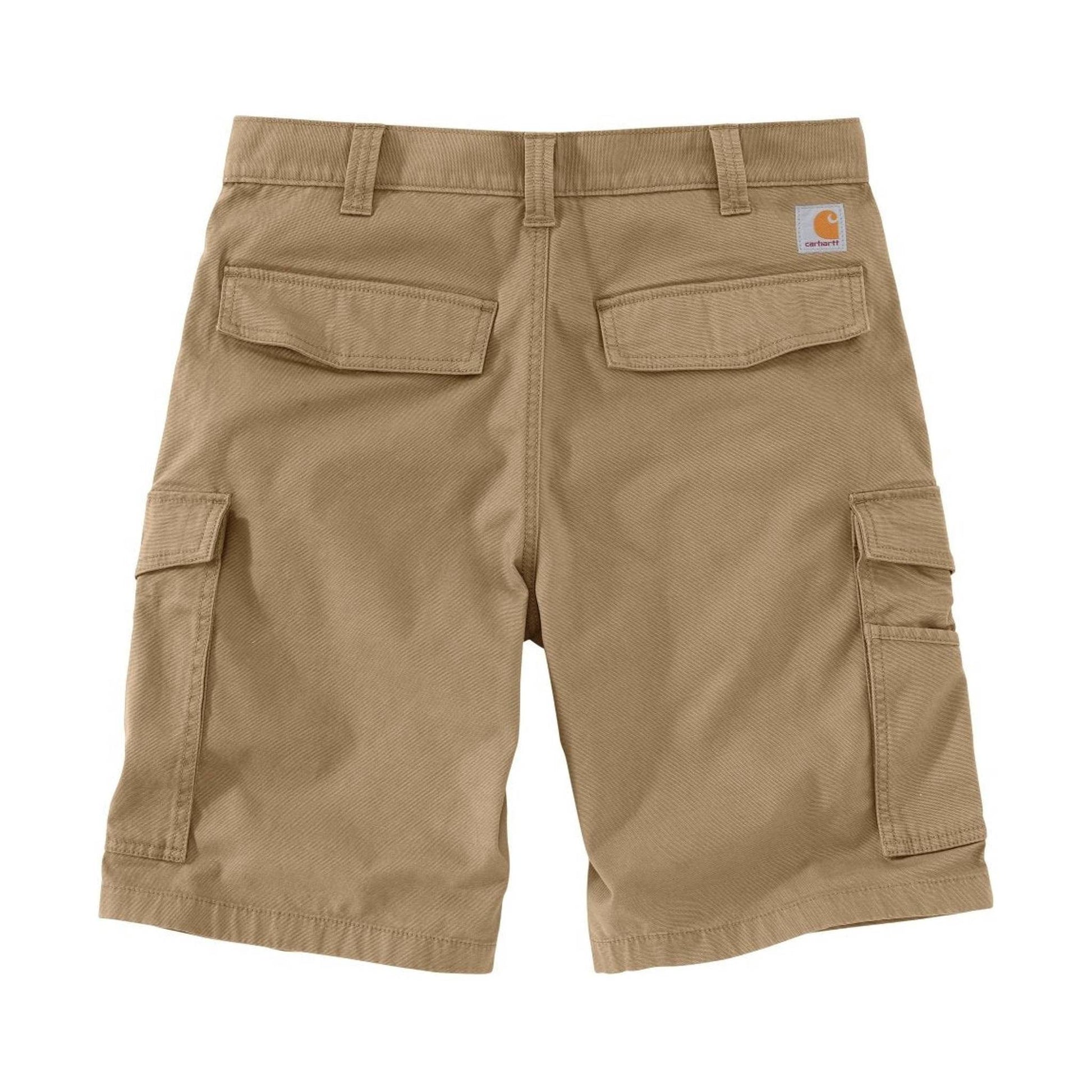 Carhartt Men's Rugged Flex Rigby Cargo Short 11 Inch - Dark Khaki by Lenny's Shoe & Apparel