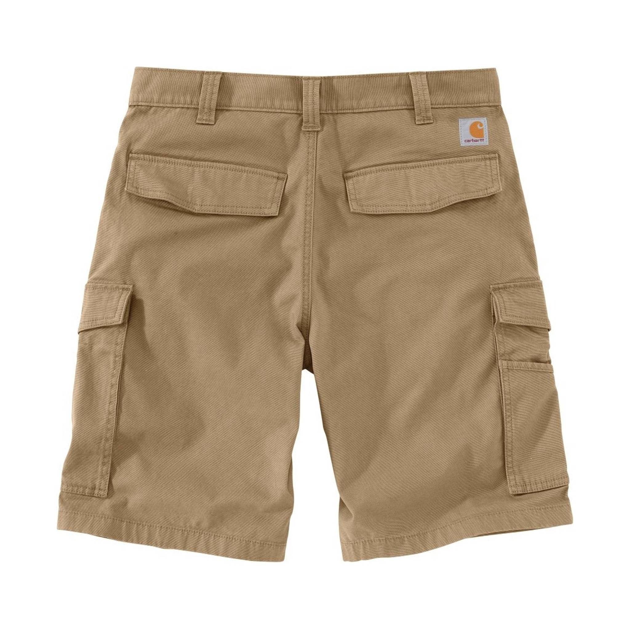 Carhartt Men's Rugged Flex Rigby Cargo Short 11 Inch - Dark Khaki by Lenny's Shoe & Apparel