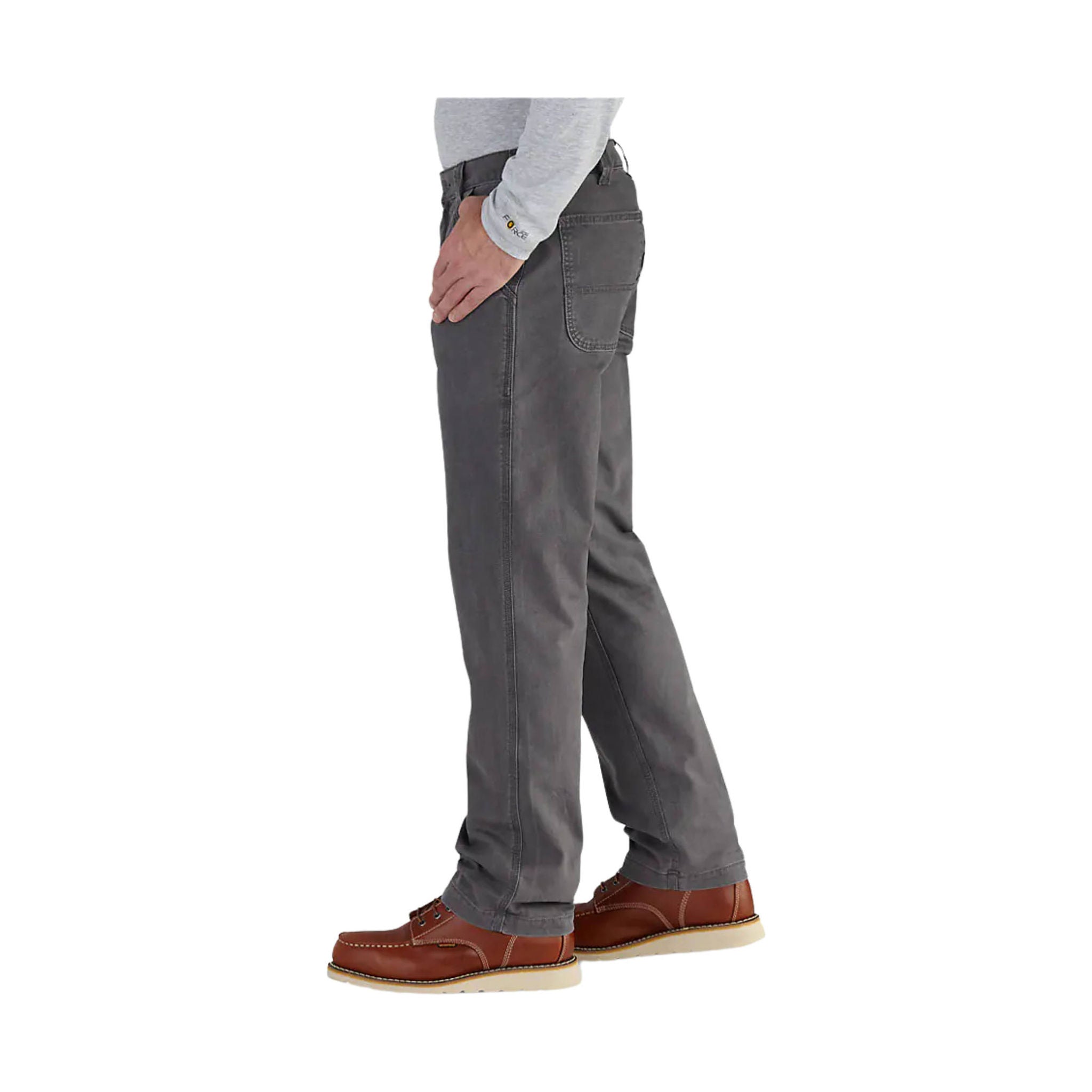Carhartt Men's Rugged Flex® Rigby Relaxed Fit Pant - Gravel by Lenny's Shoe & Apparel