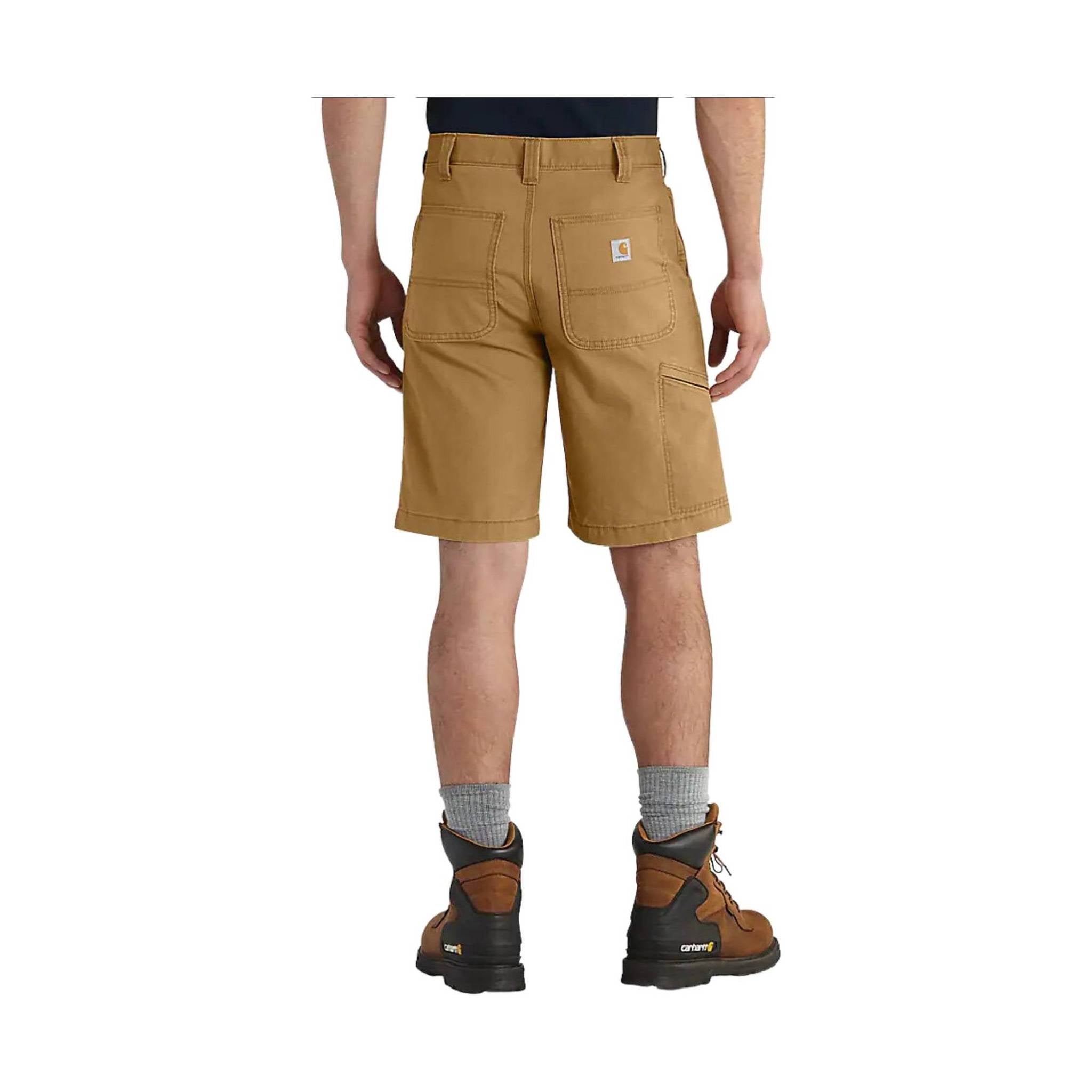 Carhartt Men's Rugged Flex Rigby Short 10 Inch - Hickory by Lenny's Shoe & Apparel