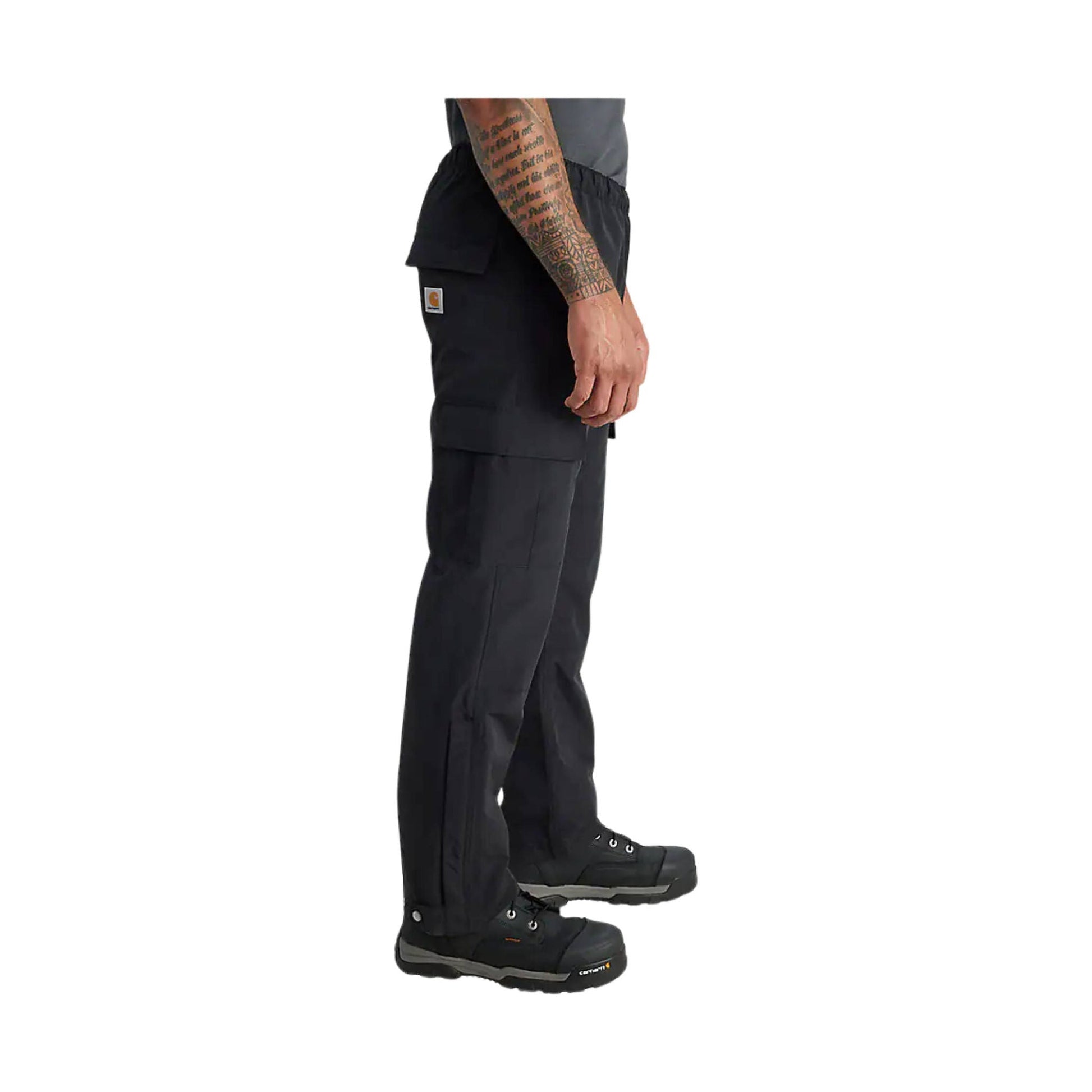 Carhartt Men's Storm Defender Relaxed Fit Lightweight Pant - Black by Lenny's Shoe & Apparel