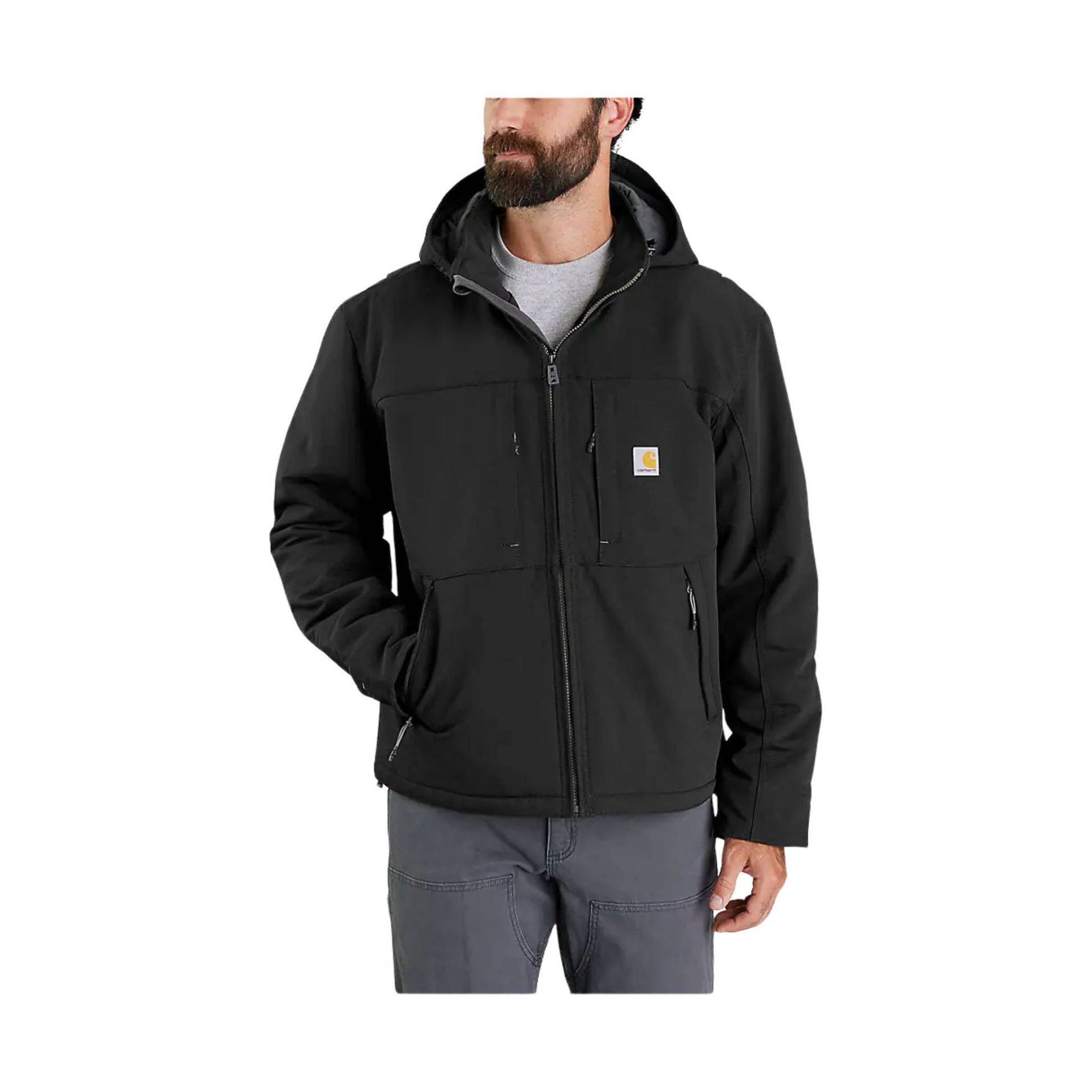 Carhartt Men's Super Dux Full Swing Insulated Tech Jacket - Black by Lenny's Shoe & Apparel