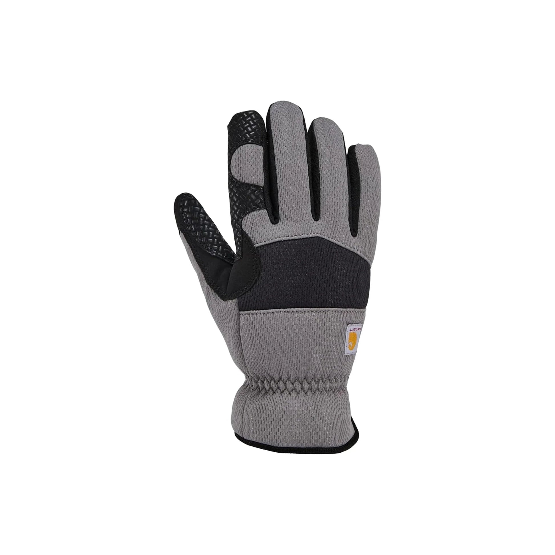 Carhartt Men's Thermal Lined High Dexterity High Grip Gloves - Steel/Black by Lenny's Shoe & Apparel