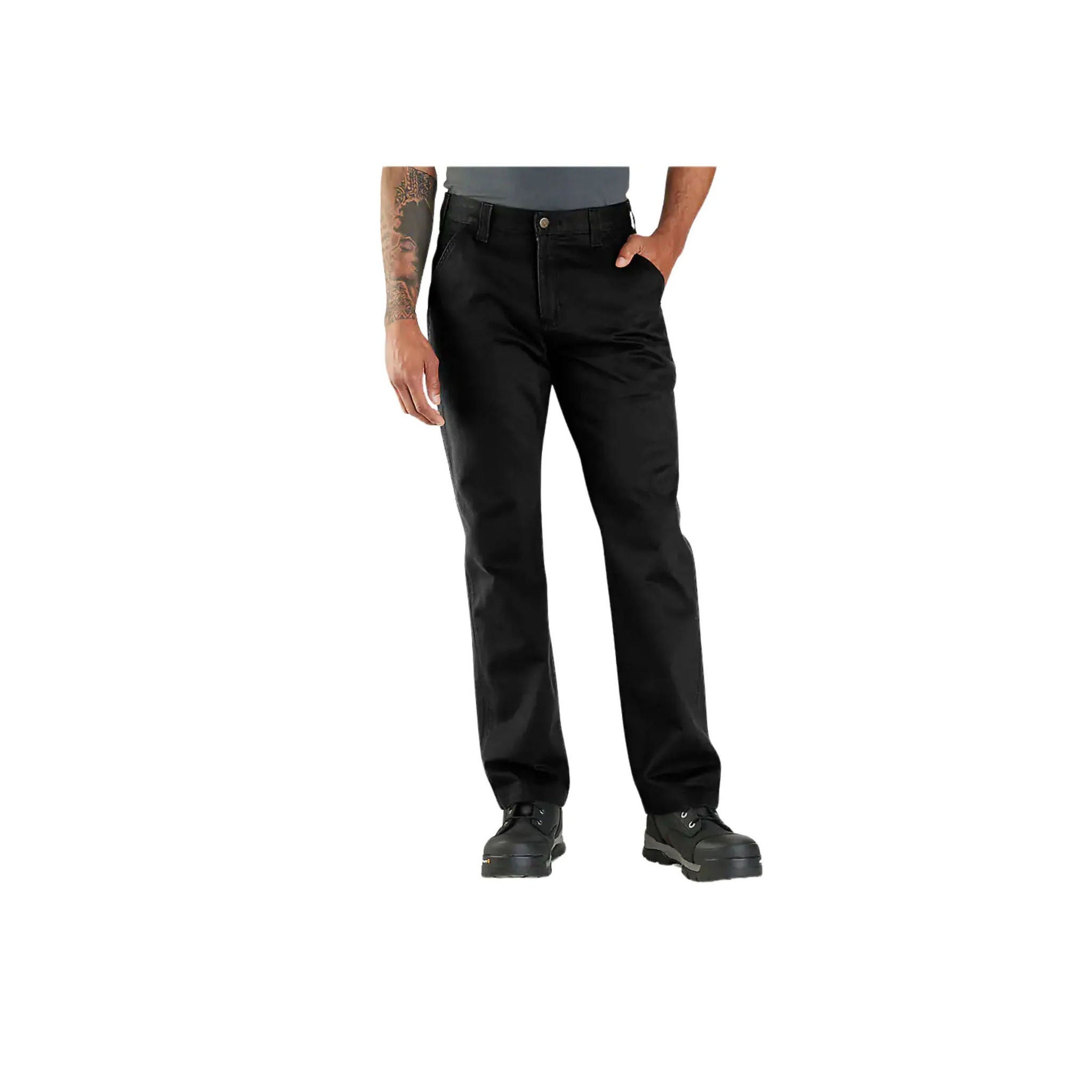 Carhartt Men's Utility Twill Relaxed Fit Work Pant - Black by Lenny's Shoe & Apparel