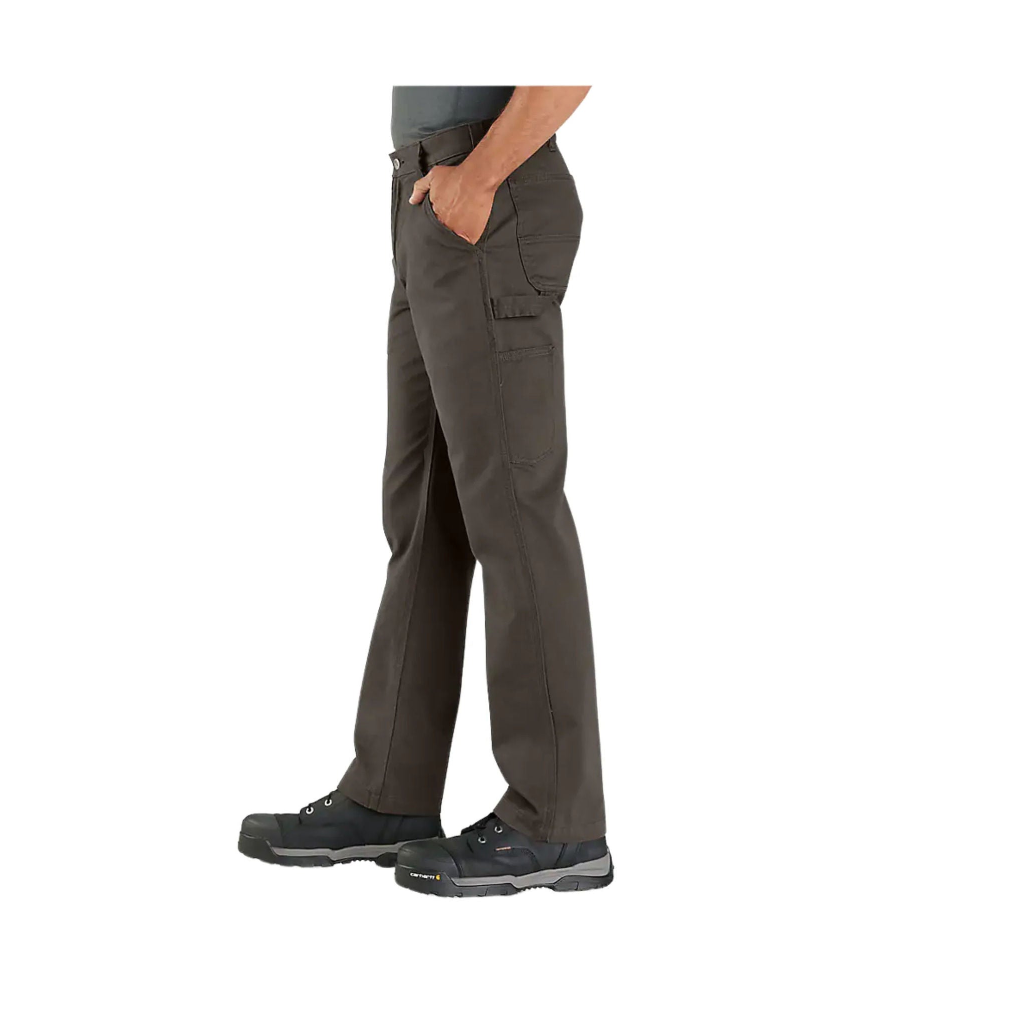 Carhartt Men's Utility Twill Relaxed Fit Work Pant - Dark Coffee by Lenny's Shoe & Apparel