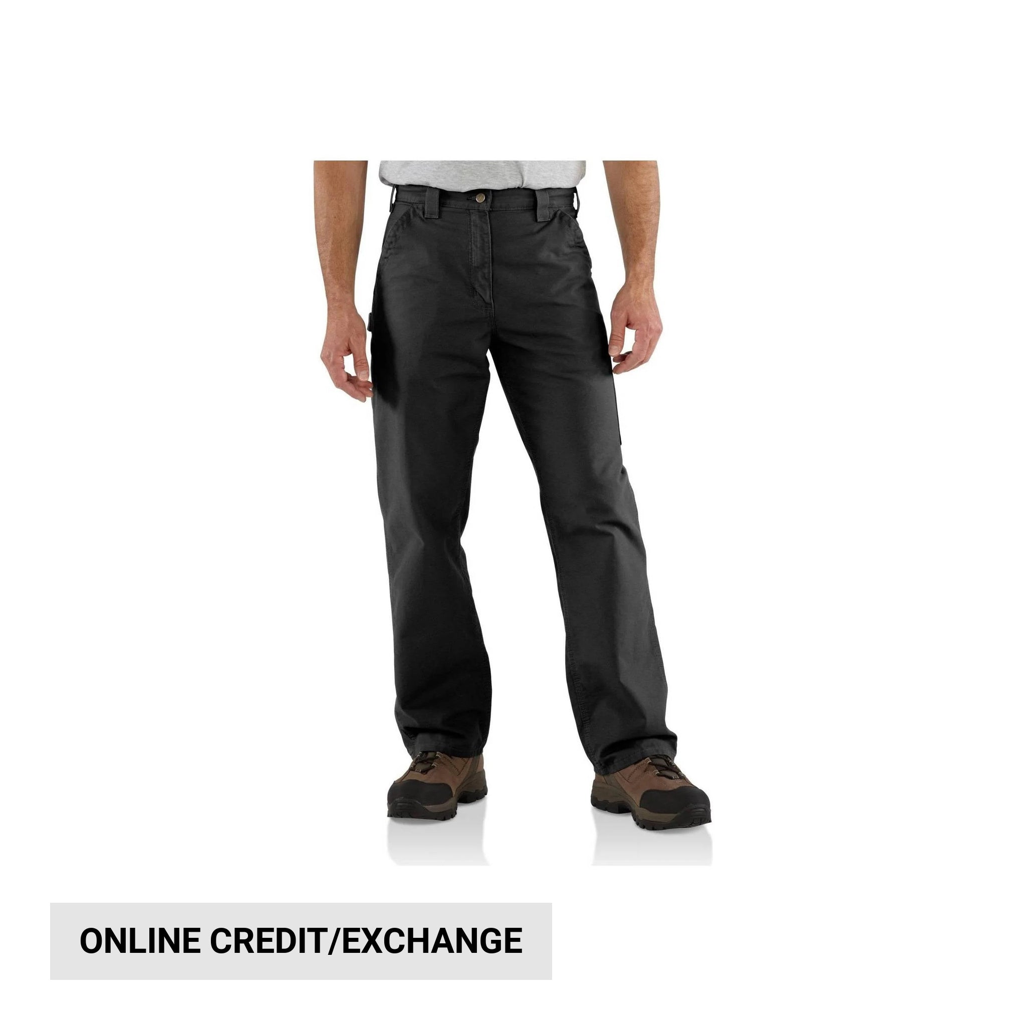 Carhartt Men's Utility Work Canvas Loose Fit Pant - Black by Lenny's Shoe & Apparel