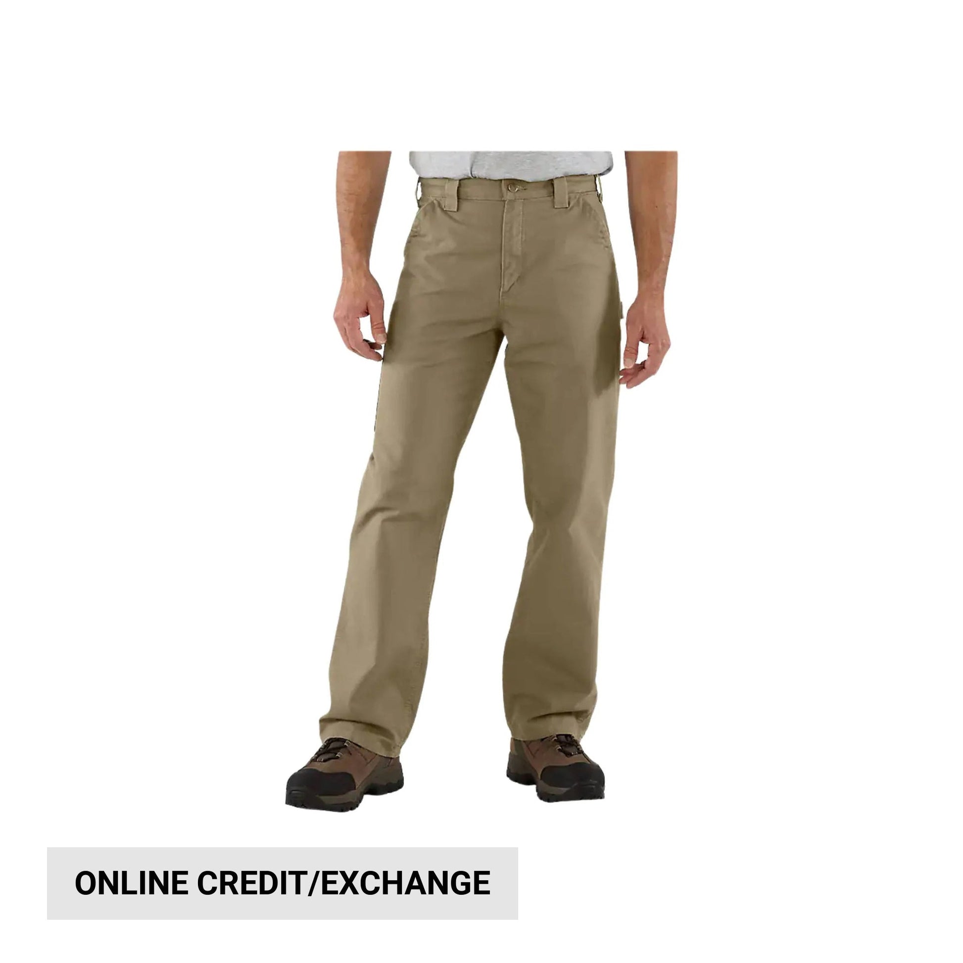 Carhartt Men's Utility Work Canvas Loose Fit Pant - Dark Khaki by Lenny's Shoe & Apparel