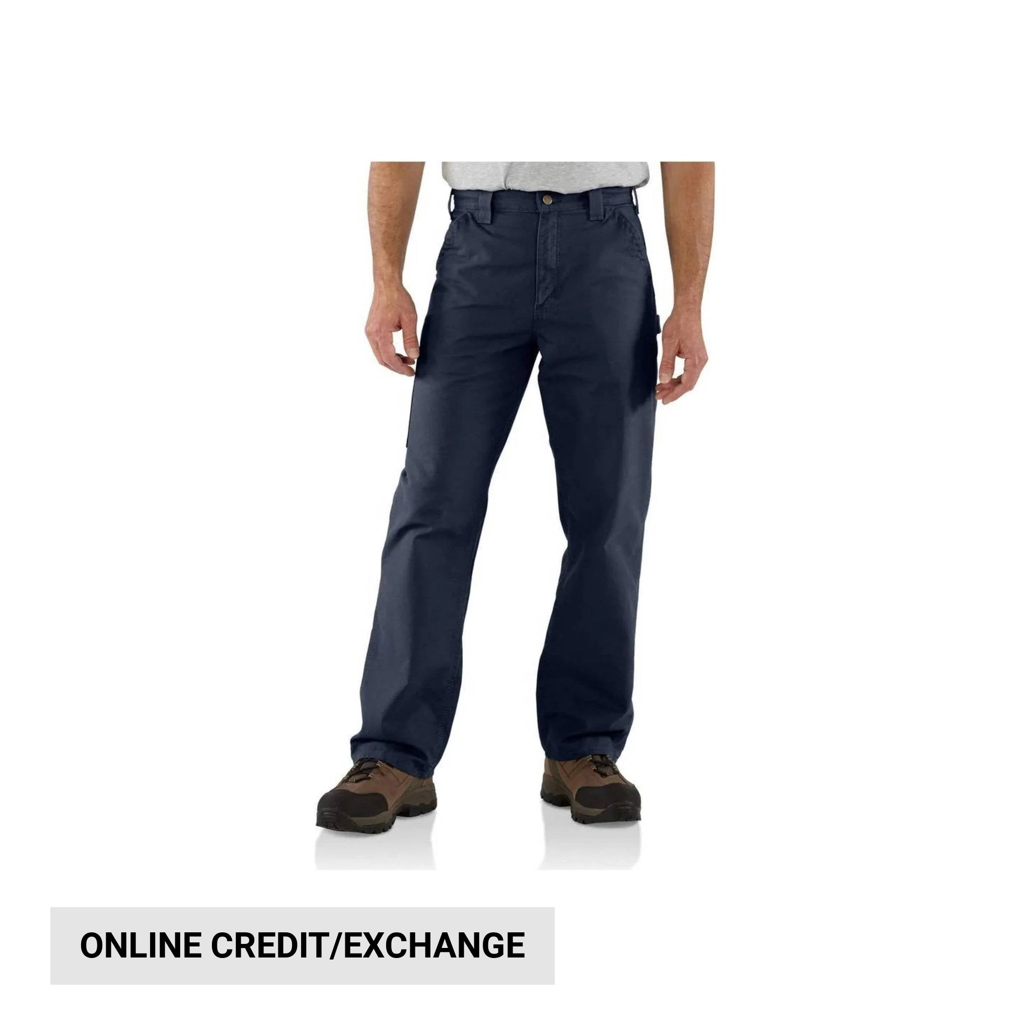 Carhartt Men's Utility Work Canvas Loose Fit Pant - Navy by Lenny's Shoe & Apparel