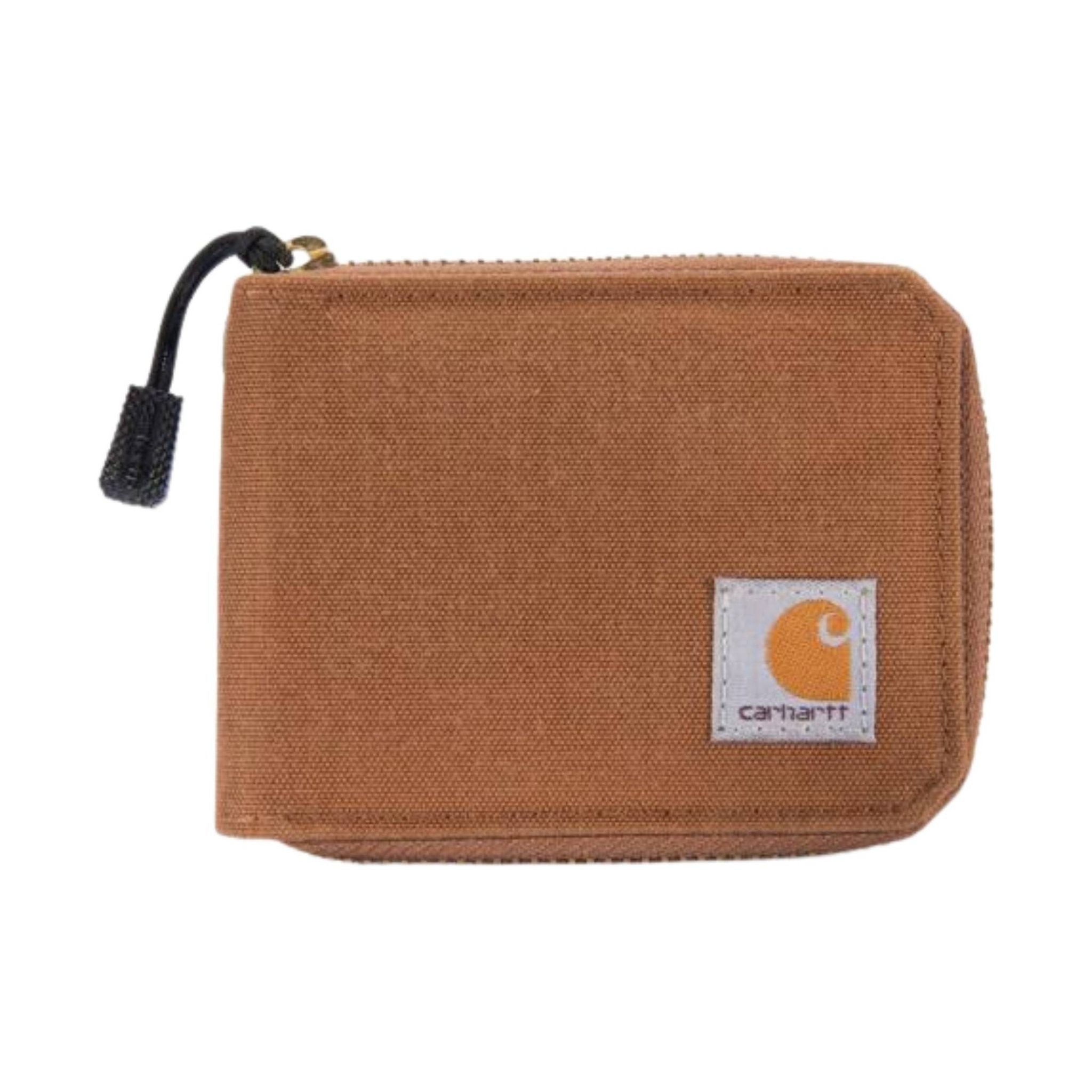 Carhartt Nylon Duck Zipper Wallet - Carhartt Brown by Lenny's Shoe & Apparel