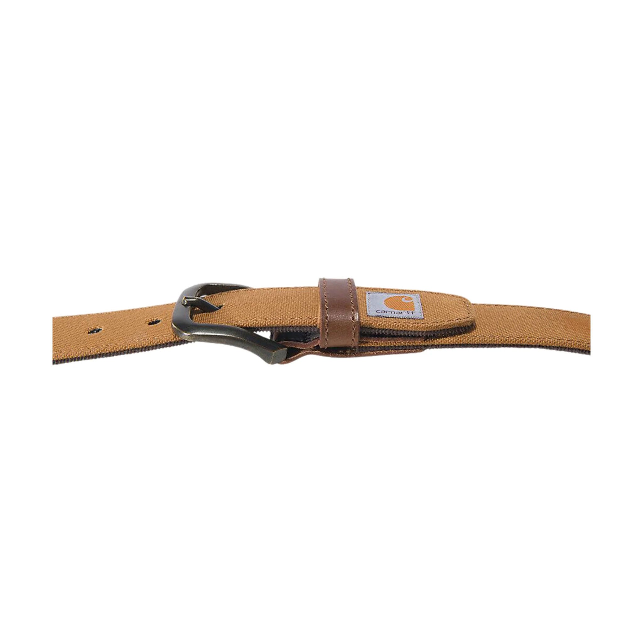Carhartt Women's Canvas Duck Belt - Carhartt Brown by Lenny's Shoe & Apparel