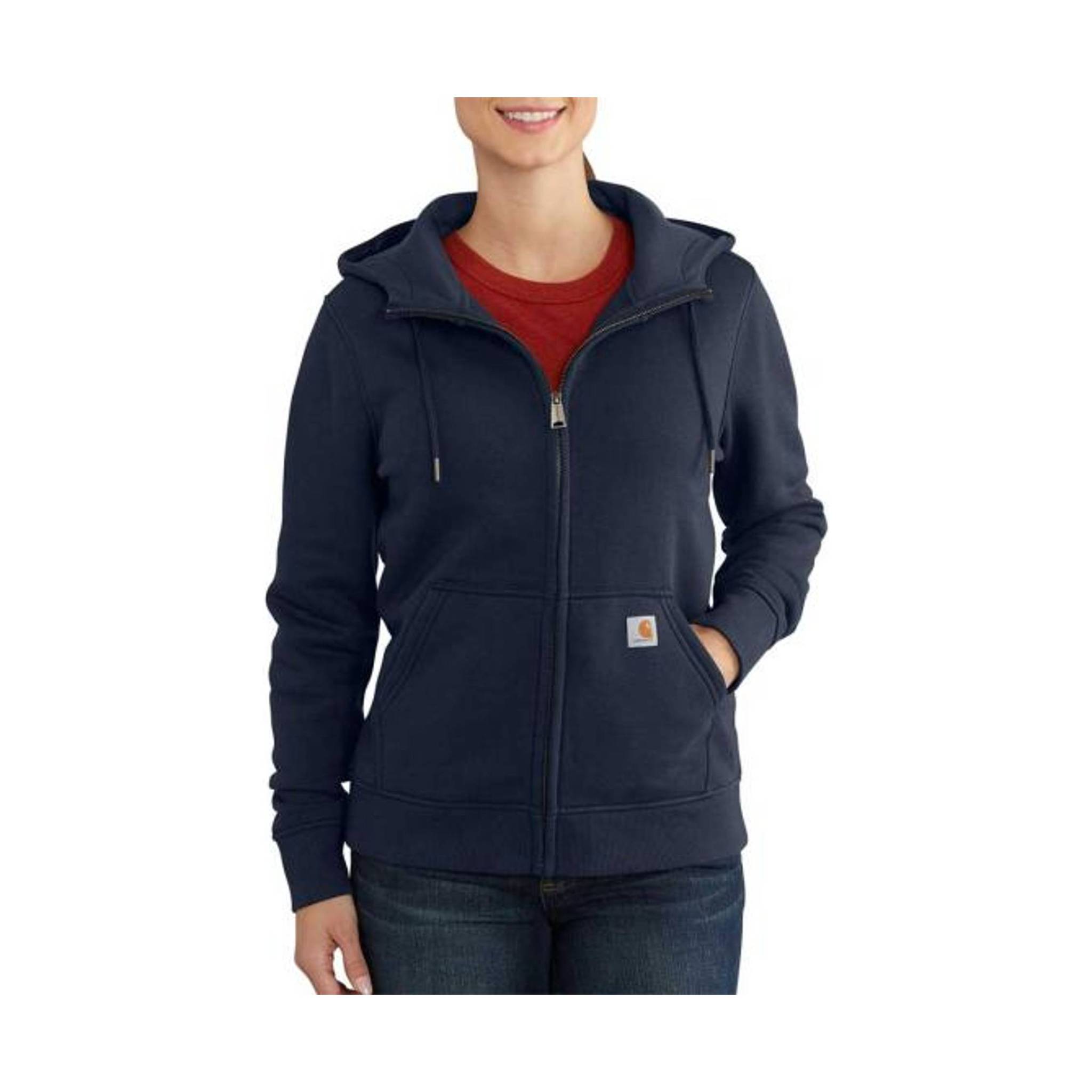 Carhartt Womens Clarksburg Hoodie - Navy by Lenny's Shoe & Apparel