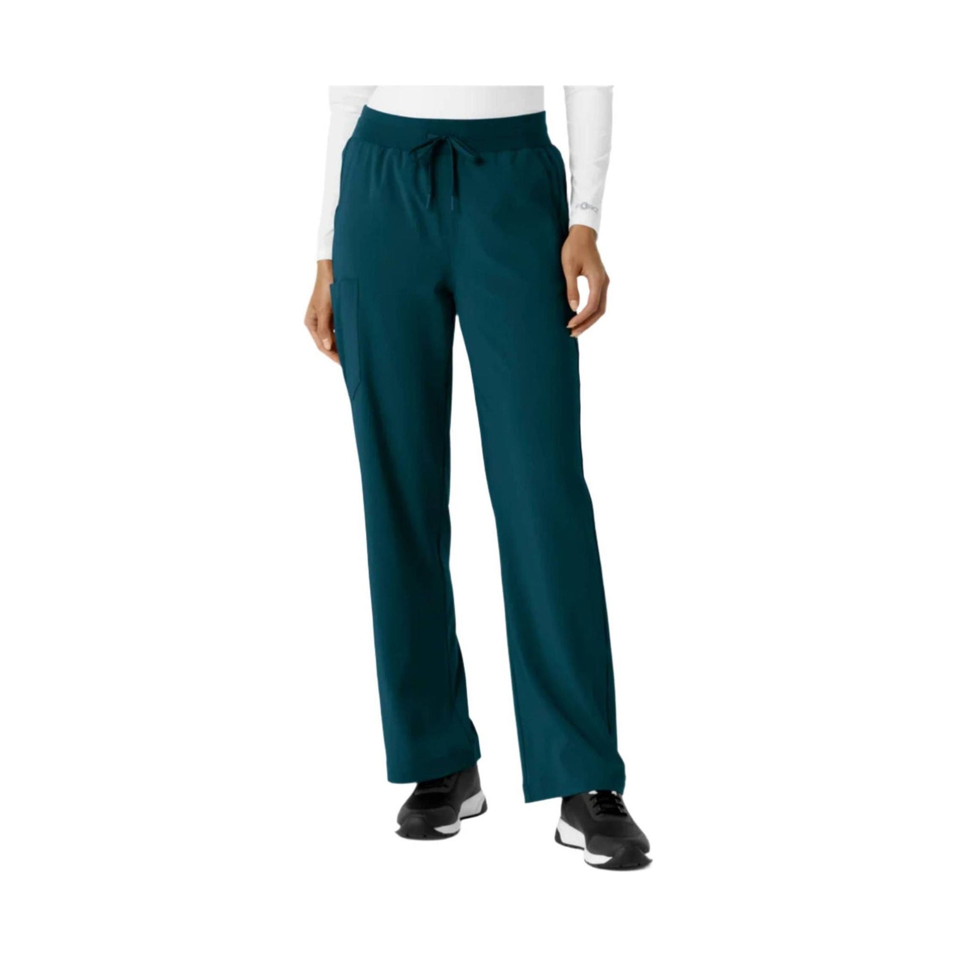 Carhartt Women's Force Cross Flex Boot Cut Scrub Pant - Caribbean by Lenny's Shoe & Apparel