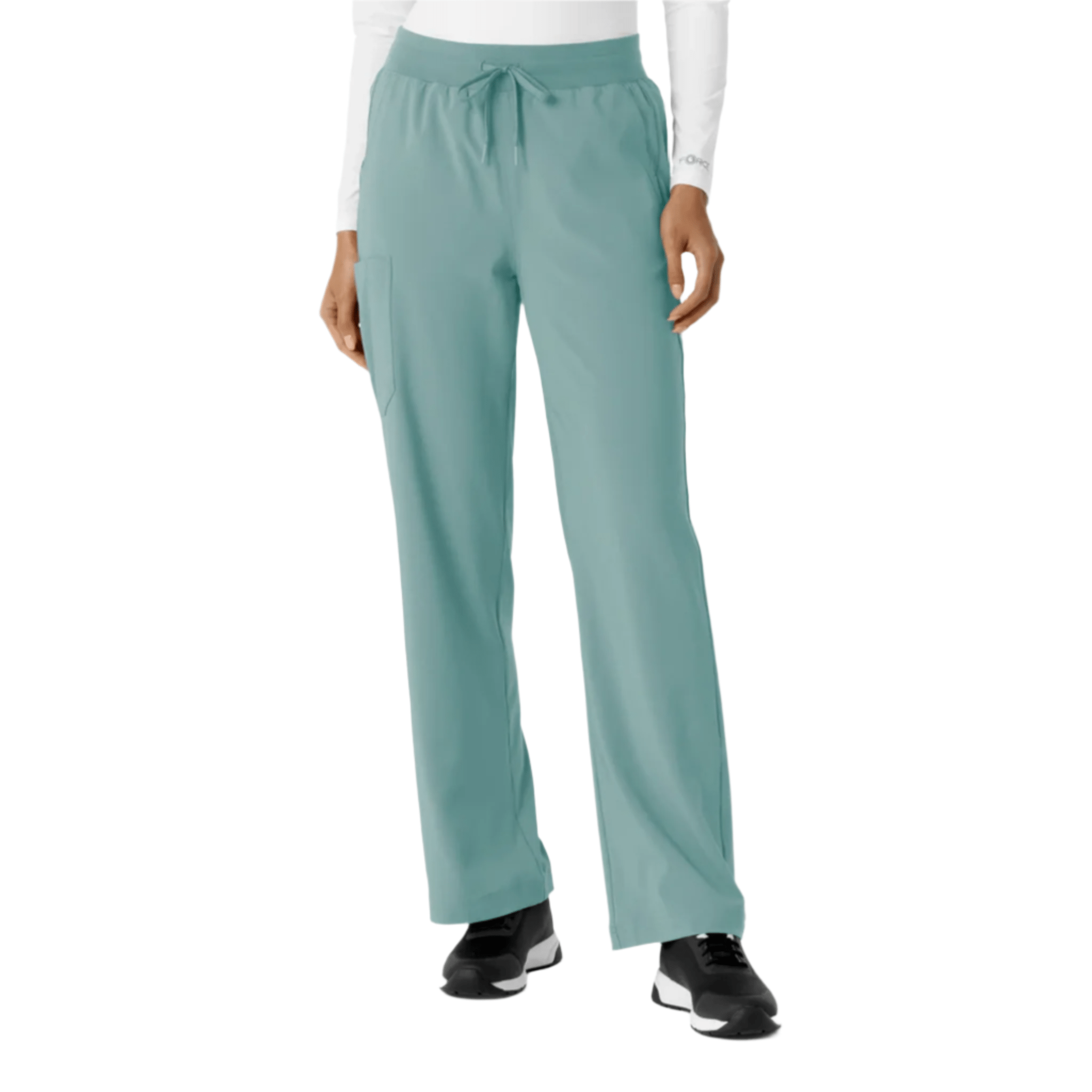 Carhartt Women's Force Cross Flex Boot Cut Scrub Pant - Summer Blue by Lenny's Shoe & Apparel