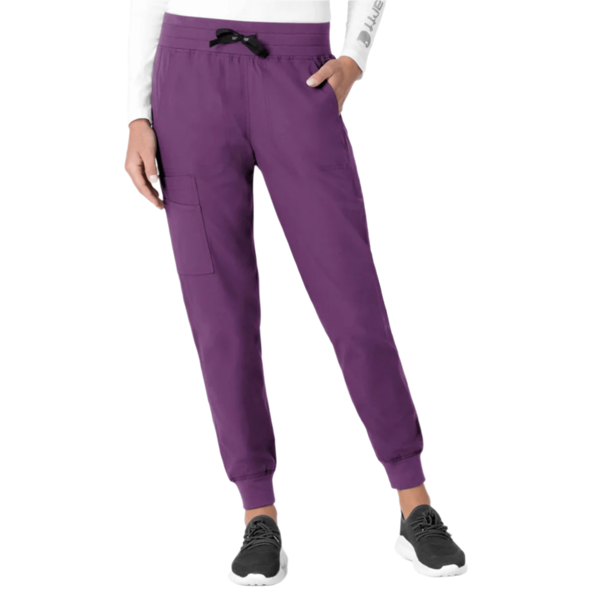 Carhartt Women's Force Essentials Jogger Scrub Pant - Eggplant by Lenny's Shoe & Apparel
