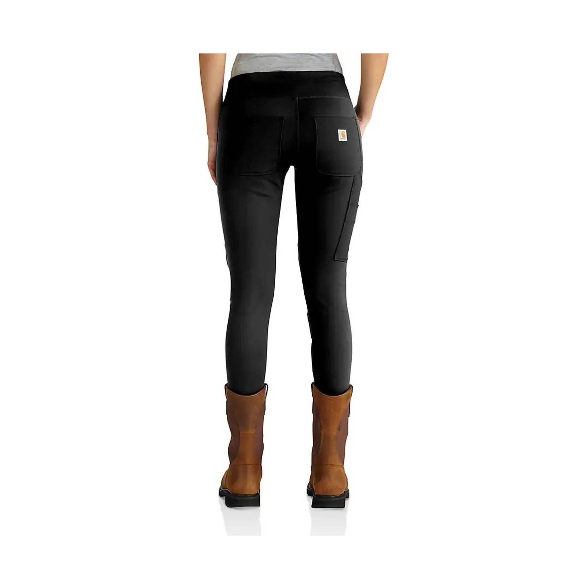 Carhartt Women's Force Fitted Midweight Utility Legging - Black by Lenny's Shoe & Apparel