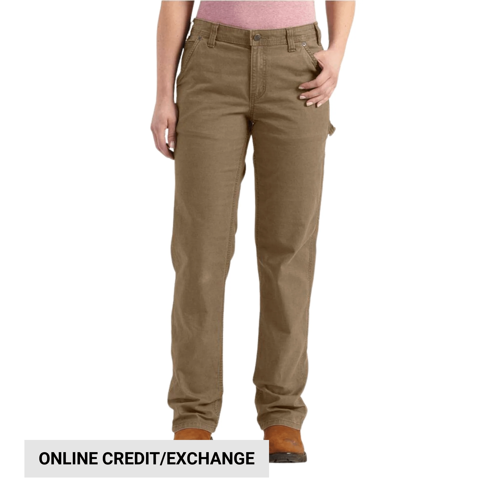 Carhartt Women's Original Fit Crawford Pant - Yukon by Lenny's Shoe & Apparel