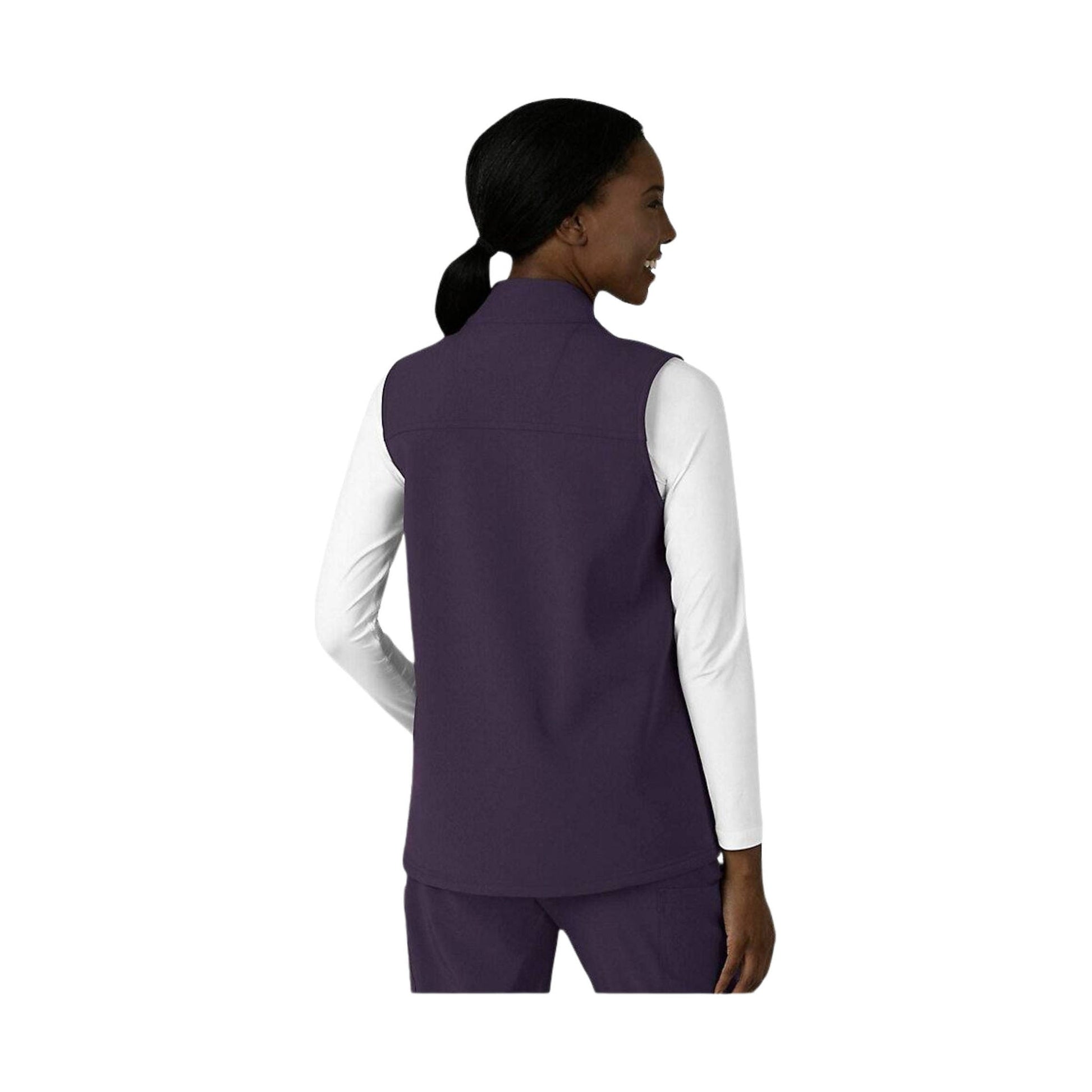Carhartt Women's Rugged Flex Bonded Fleece Vest - Black Plum by Lenny's Shoe & Apparel