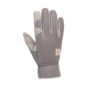 Carhartt Women's Thermal Lined High Dexterity Open Cuff Gloves - Grey by Lenny's Shoe & Apparel