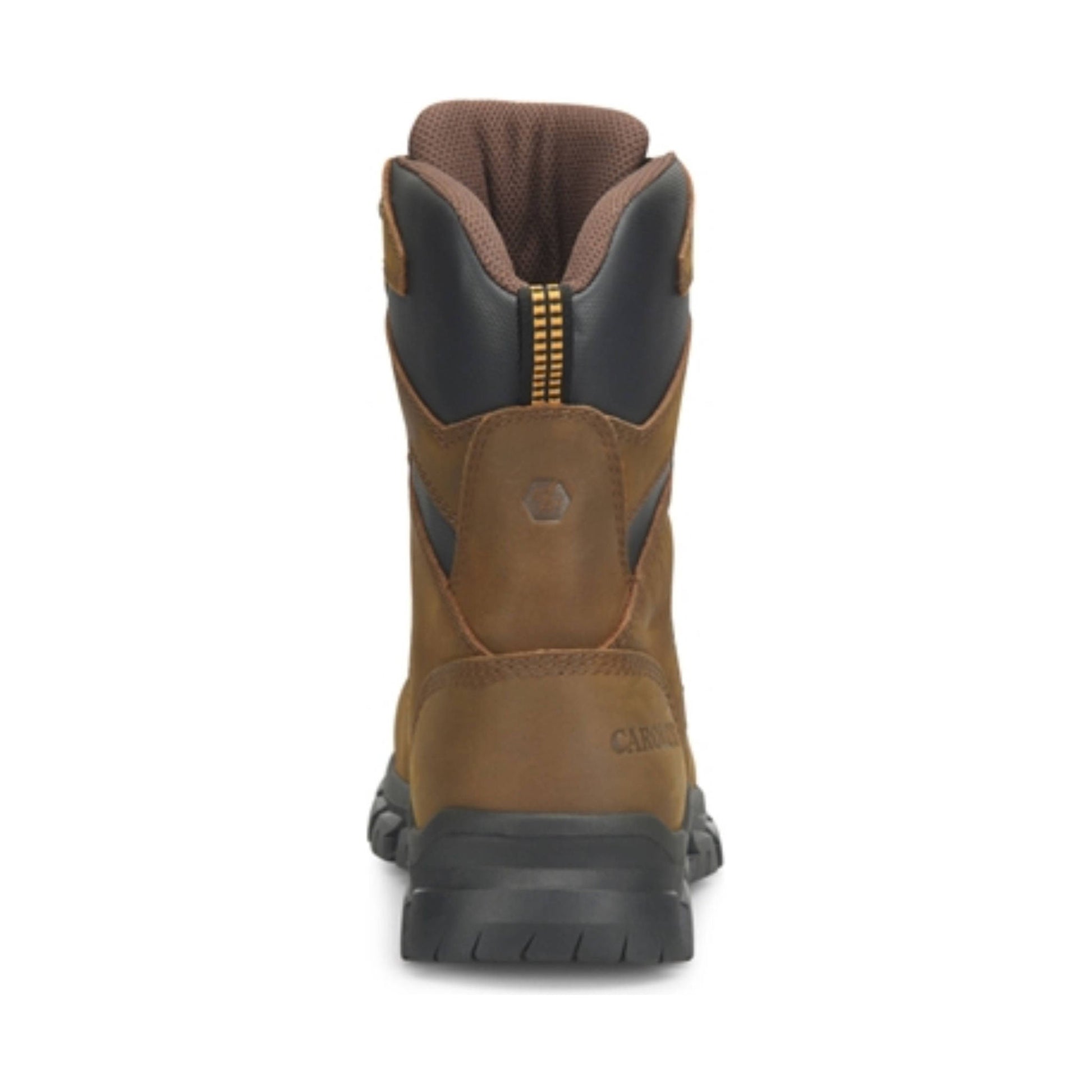 Carolina Gruntz 8 Inch Waterproof Steel Toe Work Boots - Dark Brown by Lenny's Shoe & Apparel