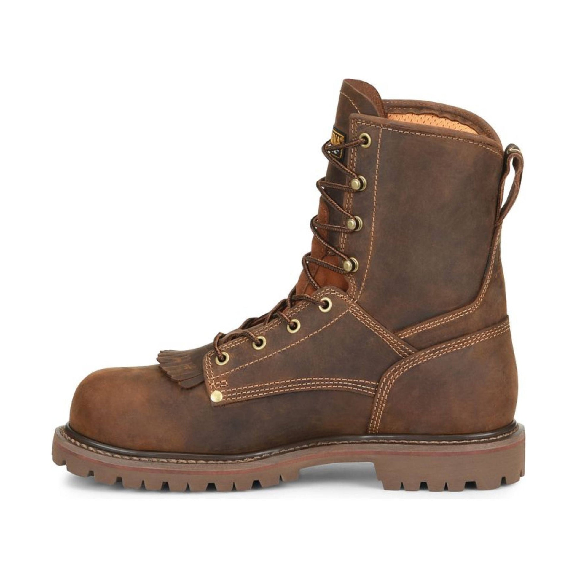 Carolina Men's 28 Series 8 Inch Waterproof Composite Toe Work Boots - Brown by Lenny's Shoe & Apparel