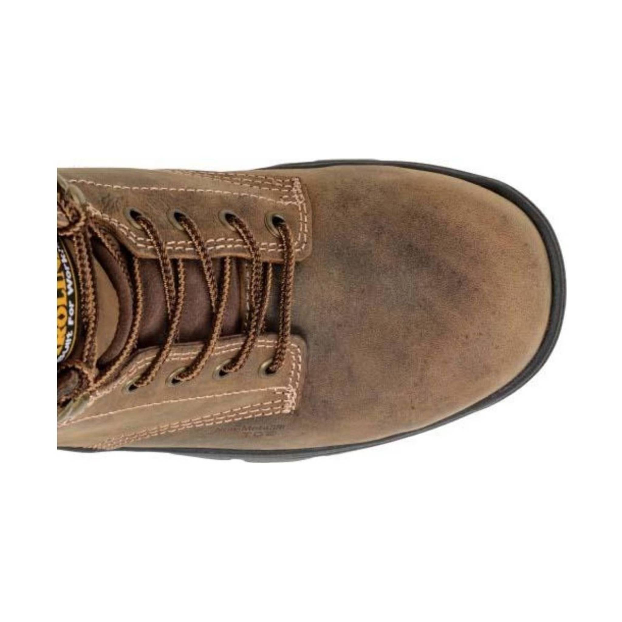 Carolina Men's 6 Inch Circuit Comp Toe Work Boot - Dark Brown by Lenny's Shoe & Apparel