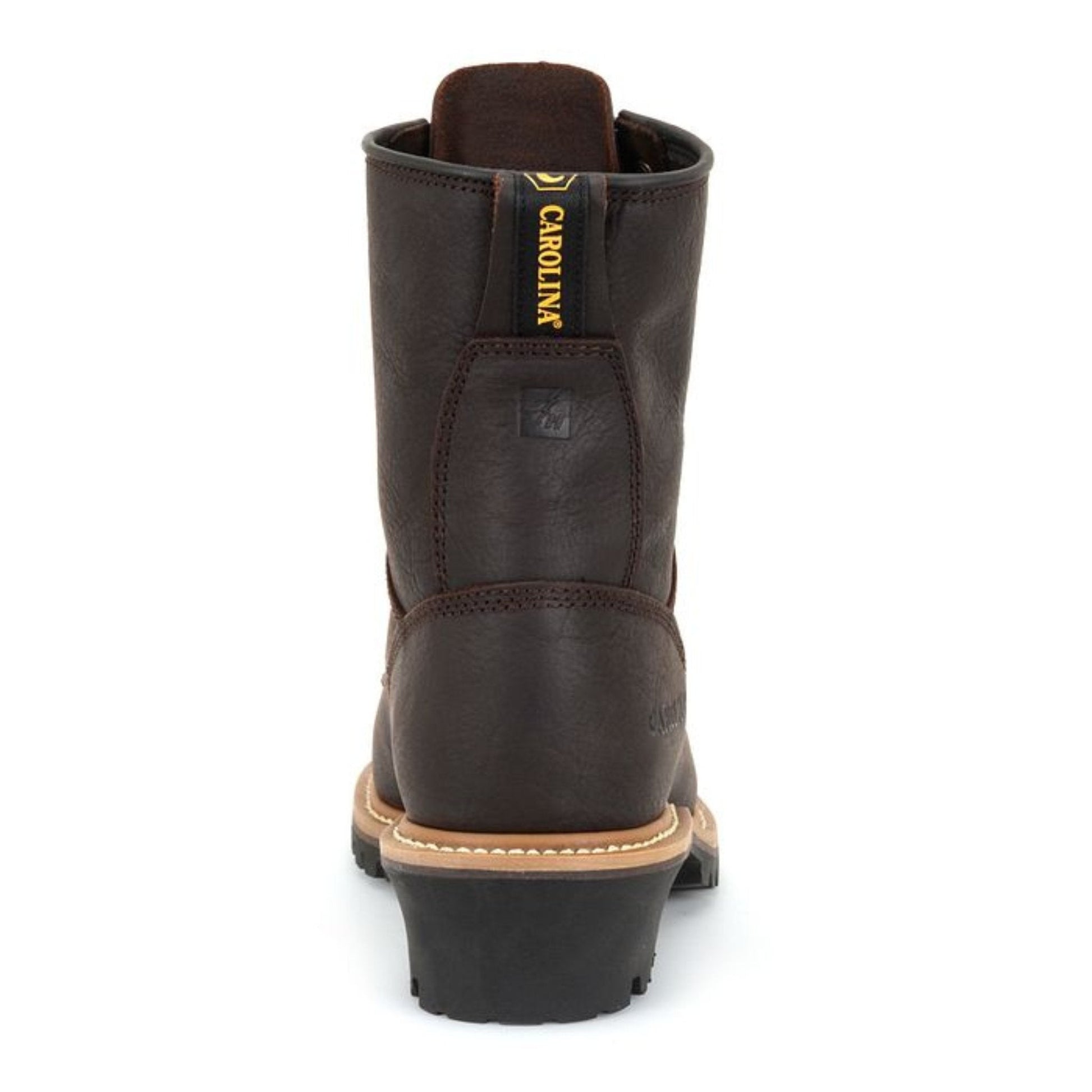 Carolina Men's 8 Inch Elm Steel Toe Logger Work Boot - Briar Pitstop by Lenny's Shoe & Apparel