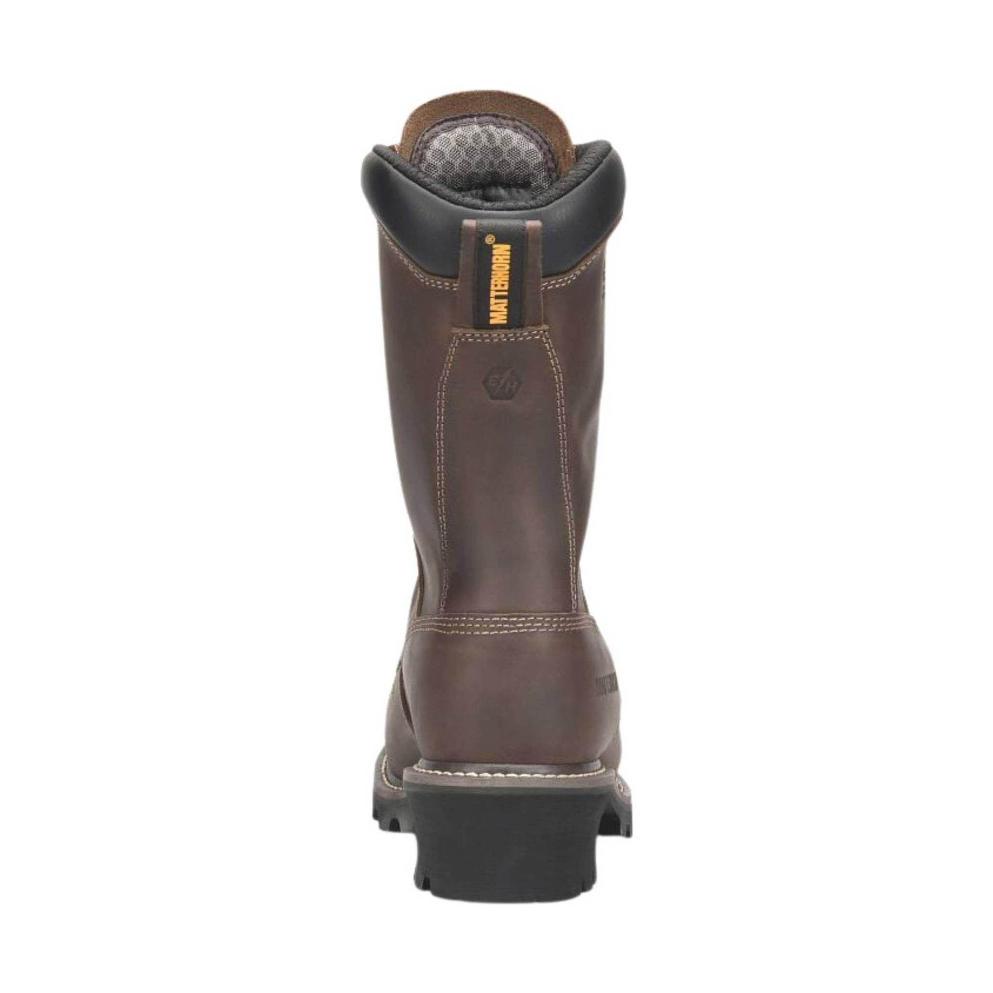 Carolina Men's Arc 10 Inch Logger Composite Toe Waterproof Work Boot - Dark Brown by Lenny's Shoe & Apparel