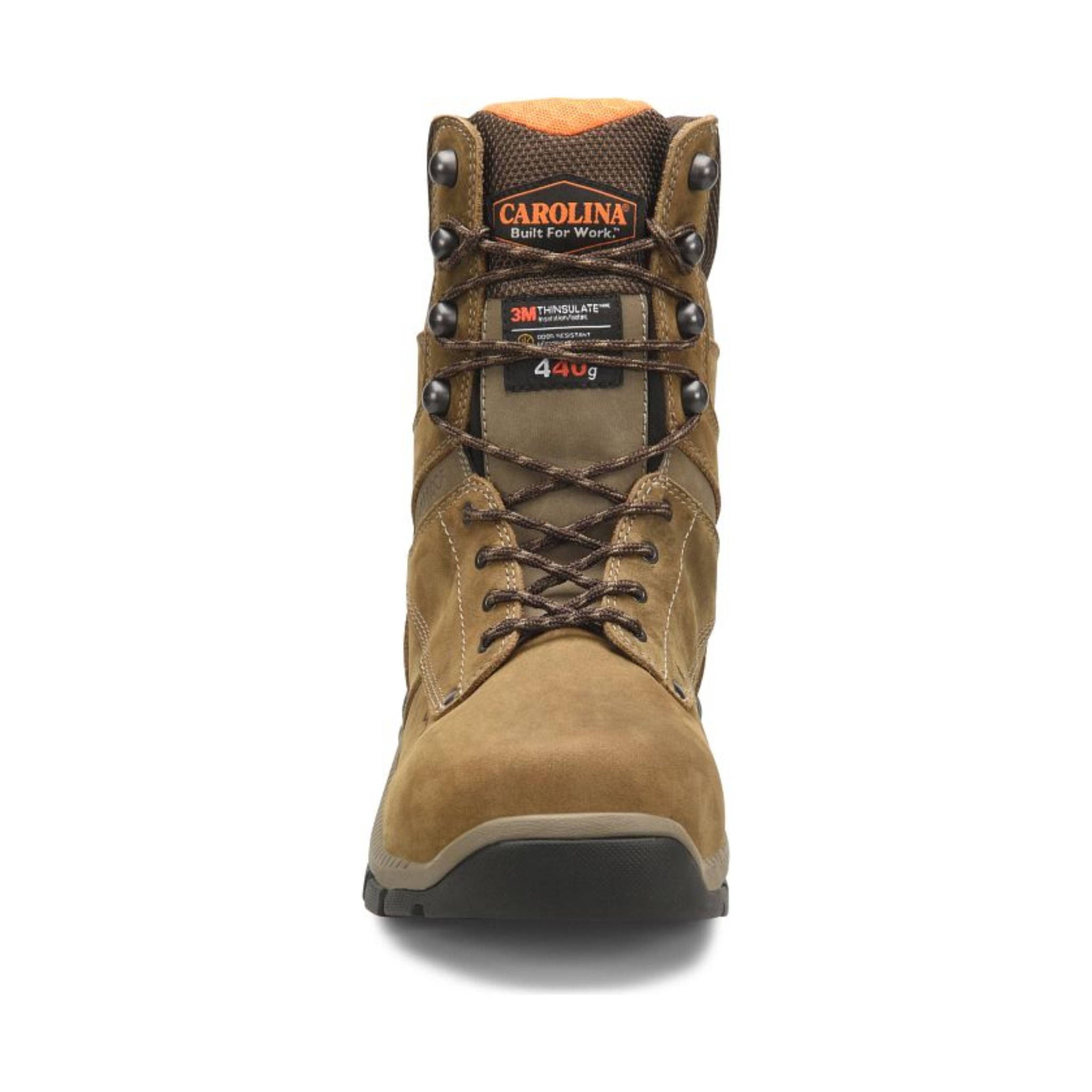 Carolina Men's Duke 8 Inch Carbon Composite Toe Insulated Waterproof Work Boots - Dark Brown by Lenny's Shoe & Apparel