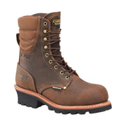 Carolina Men's Hemlock Insulated 400G Composite Toe Logger Work Boots - Medium Brown by Lenny's Shoe & Apparel