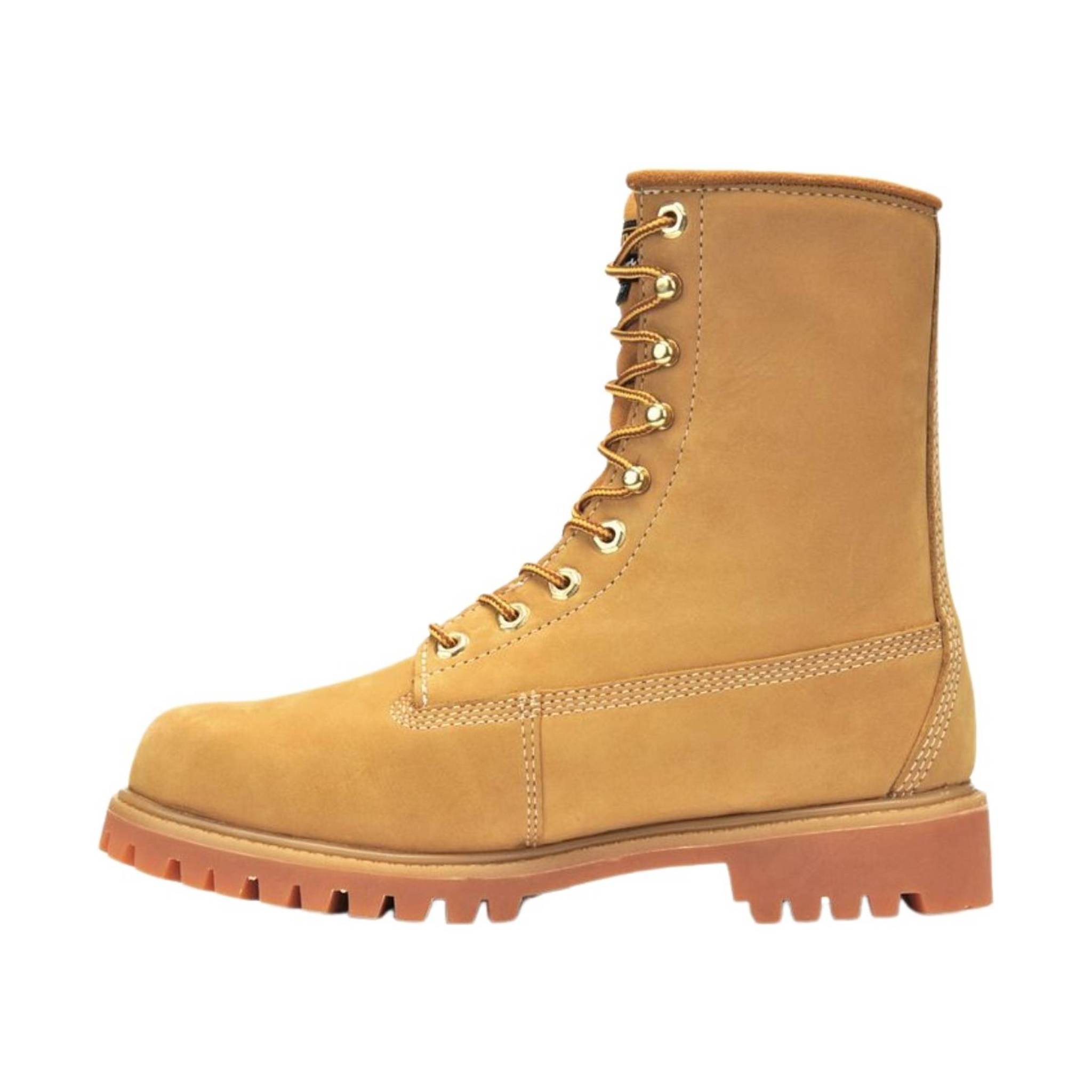 Carolina Men's Journeyman 8 Inch Soft Toe Waterproof Work Boot - Wheat by Lenny's Shoe & Apparel