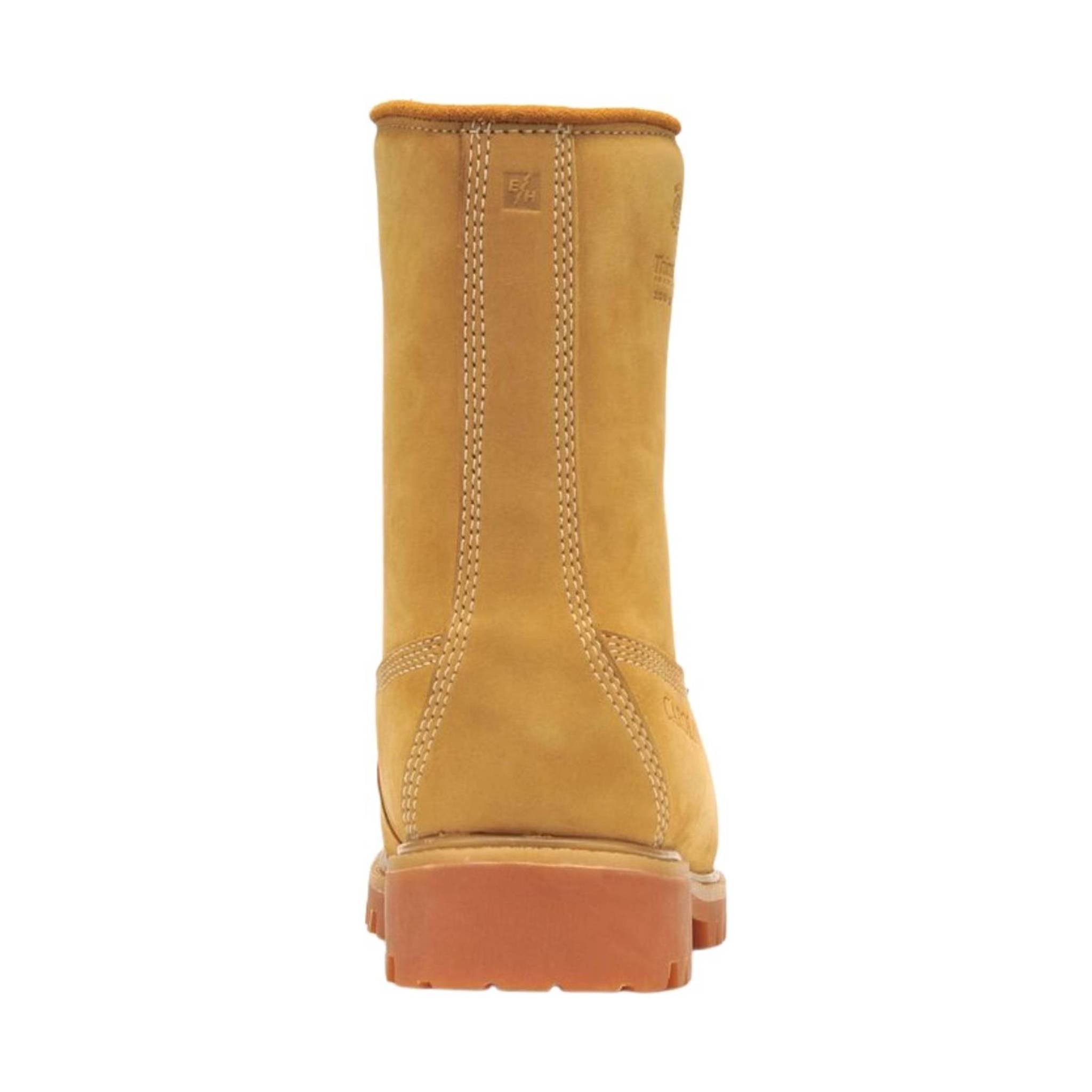 Carolina Men's Journeyman 8 Inch Soft Toe Waterproof Work Boot - Wheat by Lenny's Shoe & Apparel