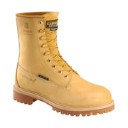 Carolina Men's Journeyman 8 Inch Soft Toe Waterproof Work Boot - Wheat by Lenny's Shoe & Apparel