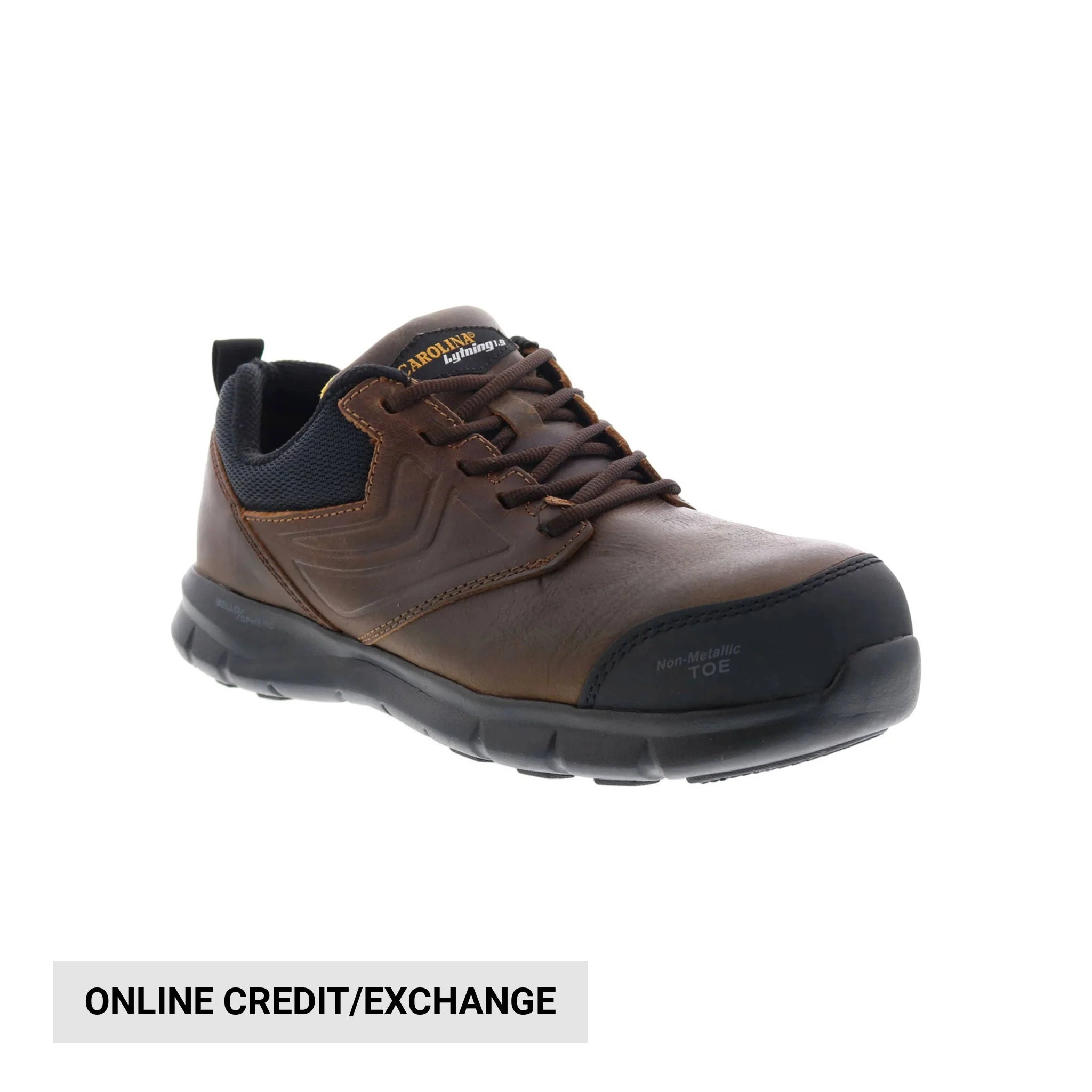 Carolina Men's Lytning Composite Toe Work Shoes - Brown Leather by Lenny's Shoe & Apparel